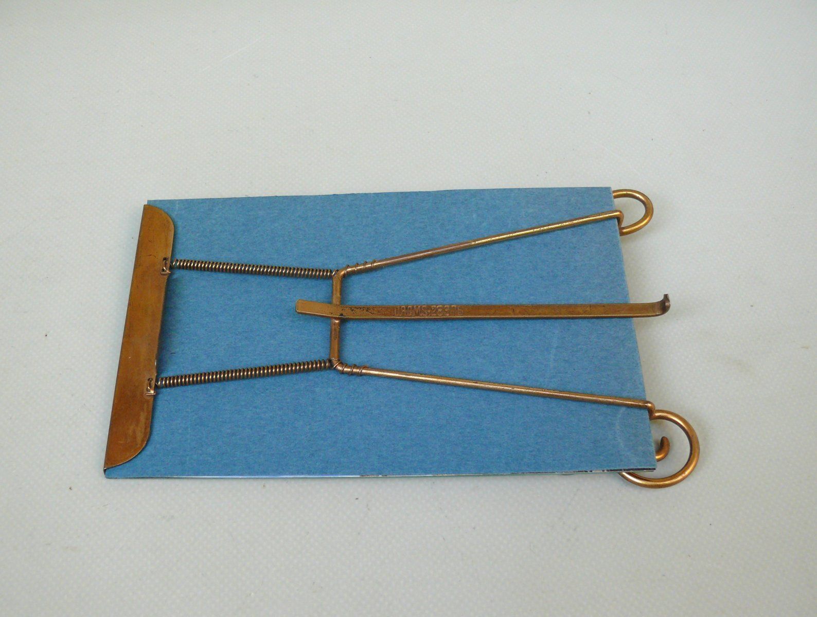 photo vintage Art Nouveau Picture Frame With Seagull In Brass And Enamel, D.R.G.M, Germany