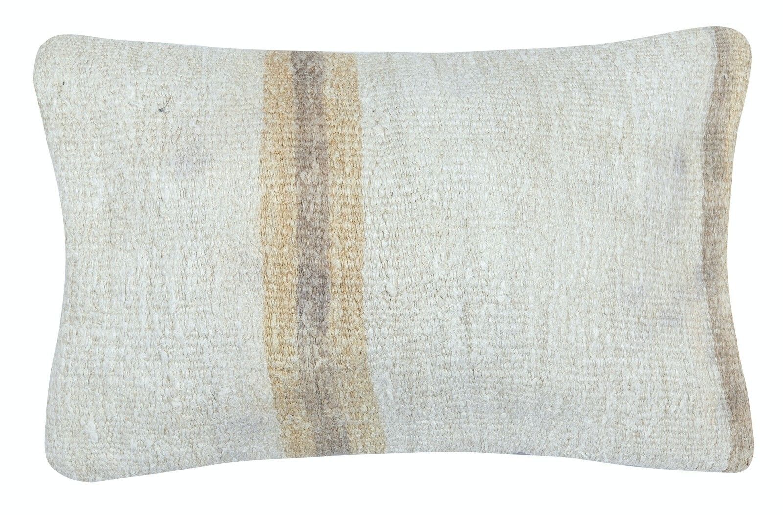 12"X19" Set Of 2   Handwoven Cushion Covers. Vintage Kilim Lumbar Pillow Covers photo for sale