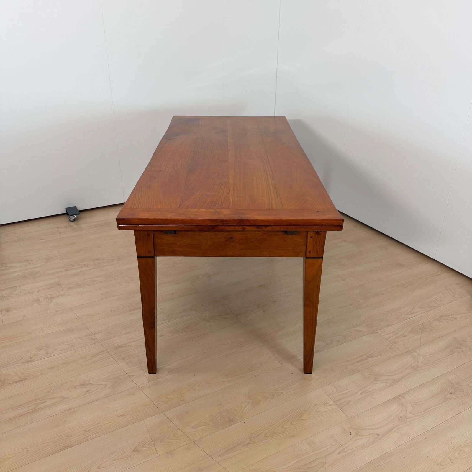 photo buy Biedermeier Expandable Table, Cherry Wood, Chestnut, France, Circa 1820