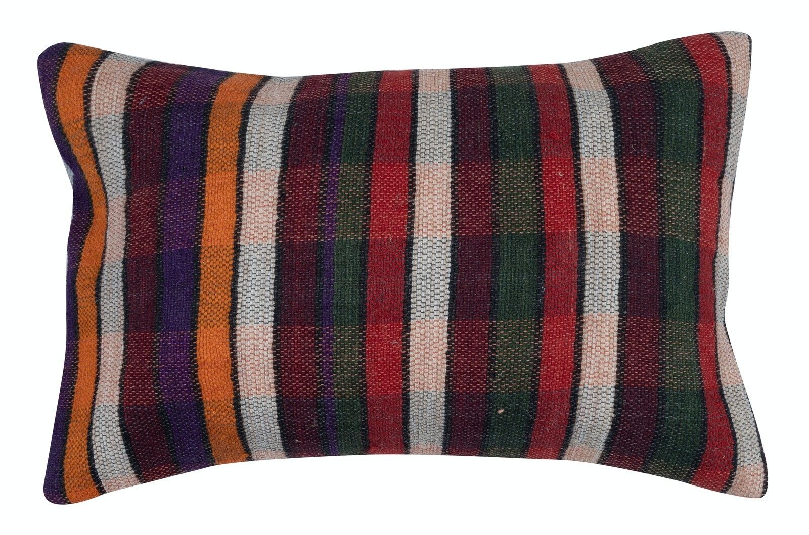 16"X24" Set Of 2   Handmade Lumbar Pillow Covers. Ethnic Kilim Cushion Covers photo for sale