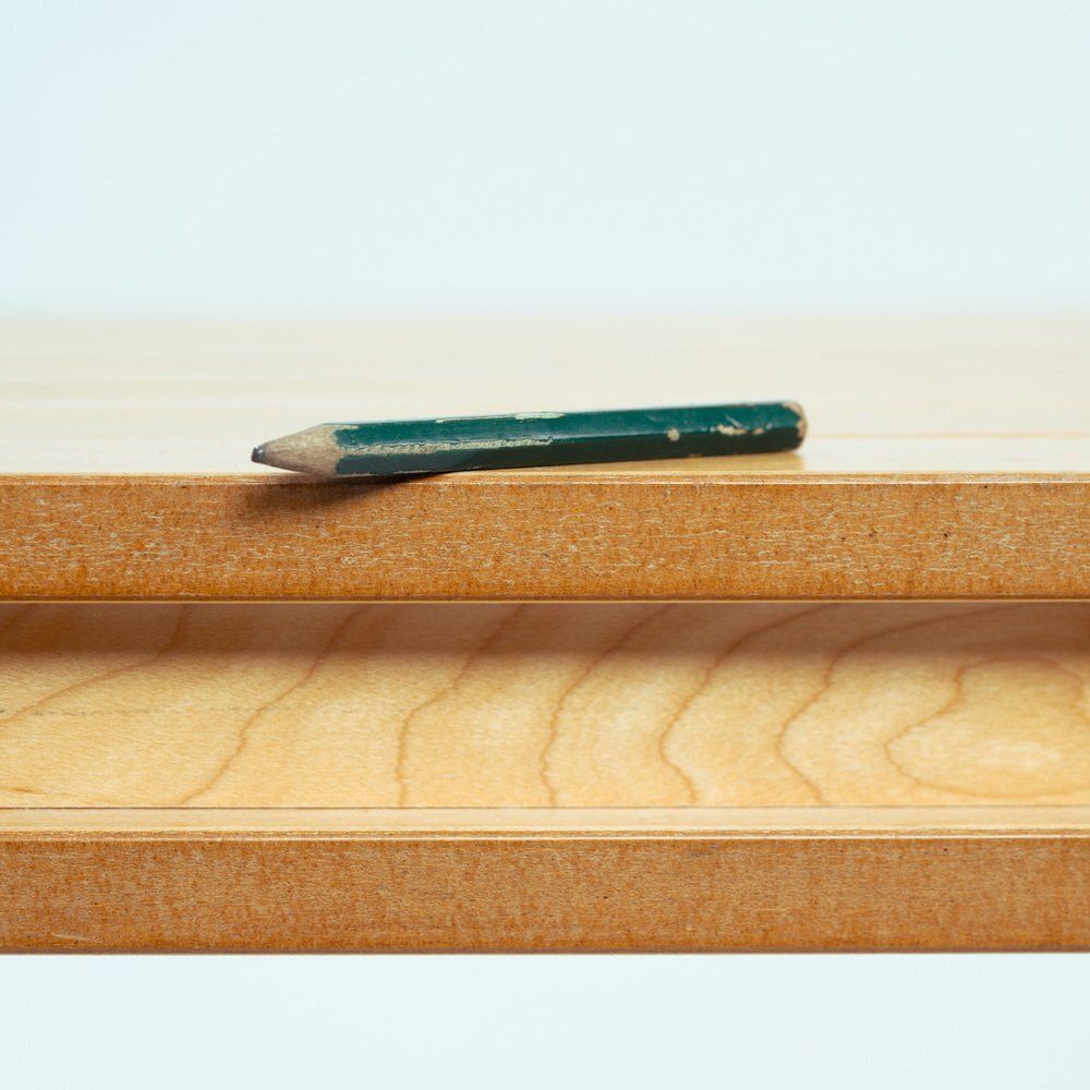 Furniture Ruudjan Chef Slat Bench Table By Ruud Jan Kokke, The Netherlands, 2000s photo