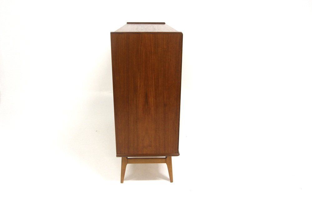 Enfilade scandinave en teck et chêne, Suède, années 1960 photo furniture