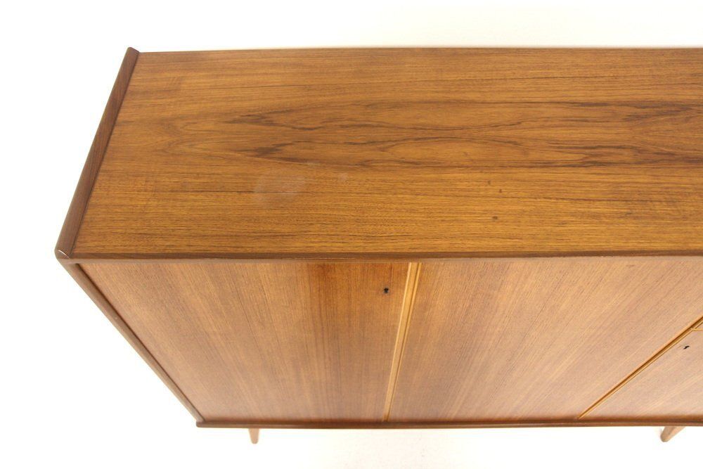 Enfilade scandinave en teck et chêne, Suède, années 1960 photo 1220.0