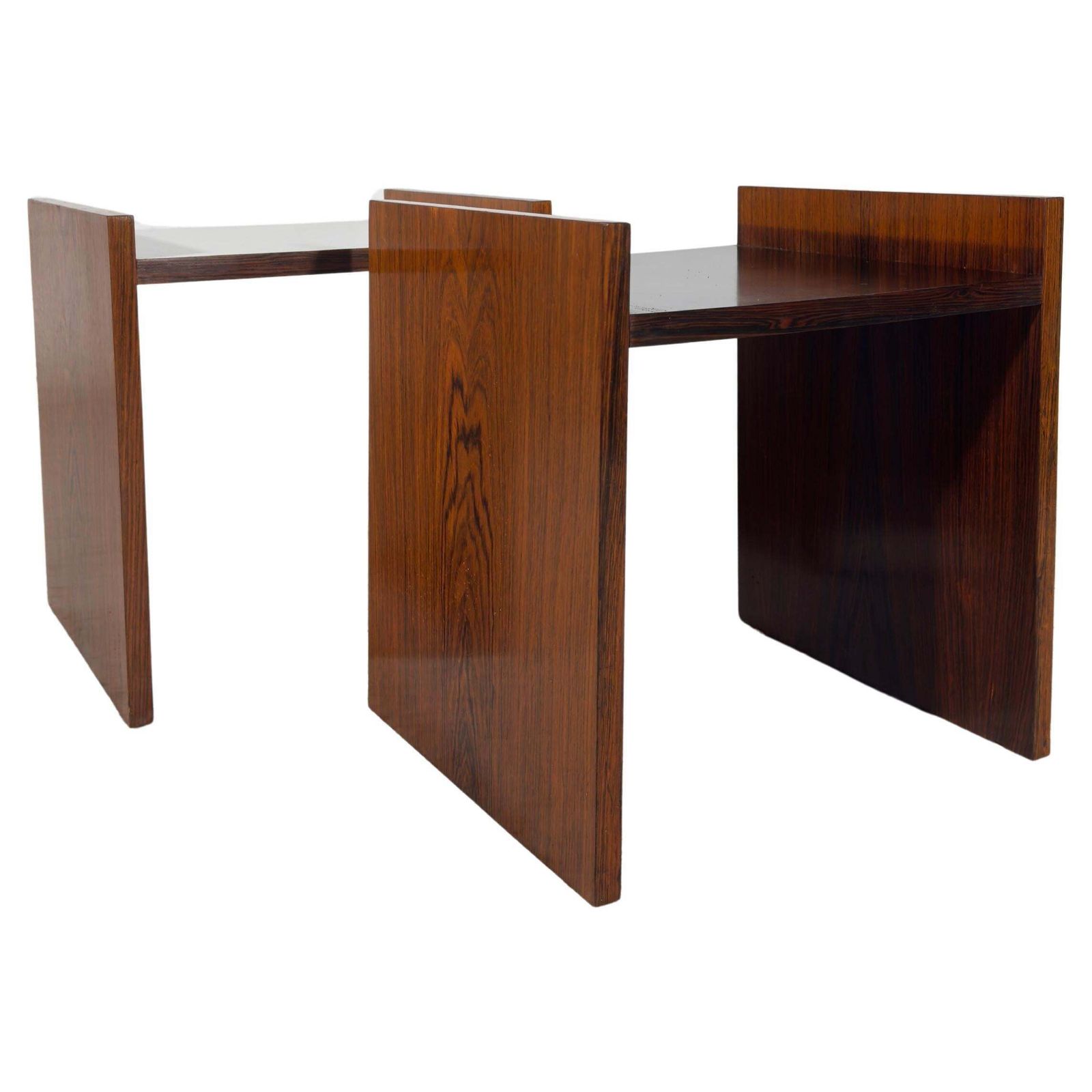 Alfred Hendrickx Set Of Two Night Of Side Tables With Black And White Top photo buy