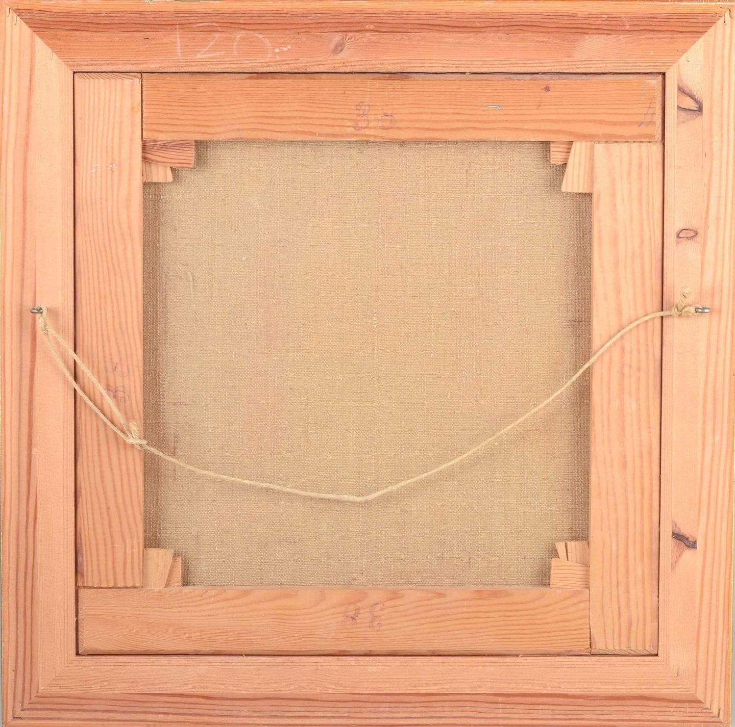 Tord Petter Berlin, Swedish Artist. Oil On Canvas. Abstract Composition. photo 420.0