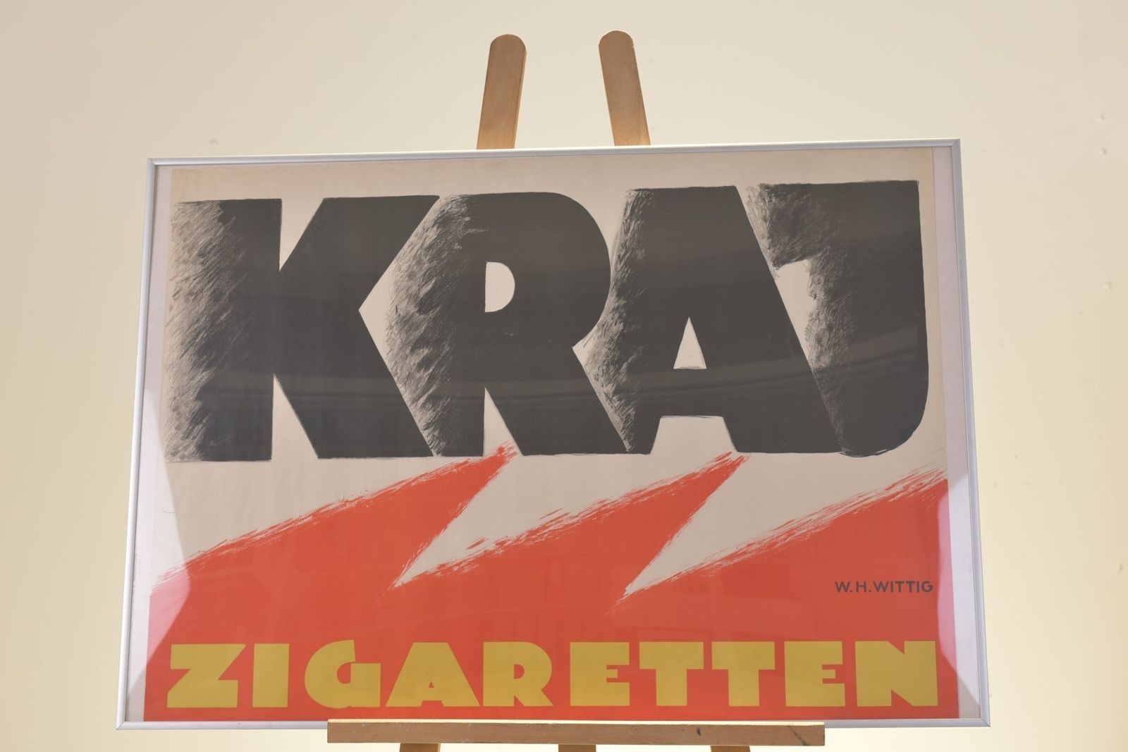 Advertising Poster For Kraj Cigarettes By W.H. Wittig, 1927