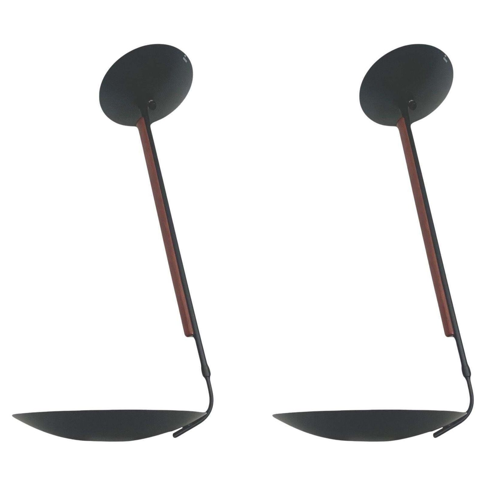 Postmodern Pair Of Chandeliers By Estiluz By Leornado Marelli, Barcelona, 1980s