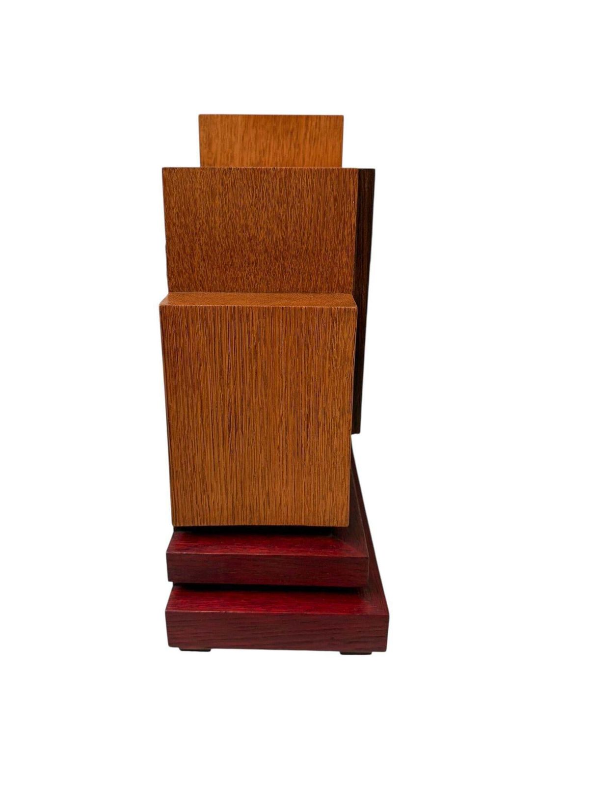 Home Decor Art Deco Modernist Mantel Clock In The Style Of Hendrik Wouda, 1920s photo
