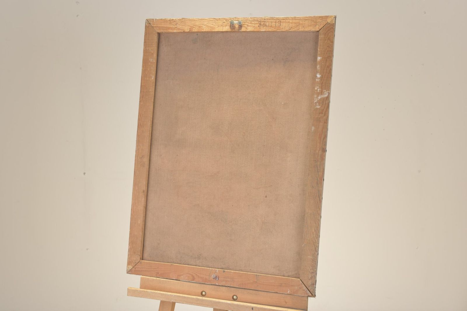 Oil Painting, Dam By Franz Edwin Gehrig Targis, Circa 1958 photo for sale