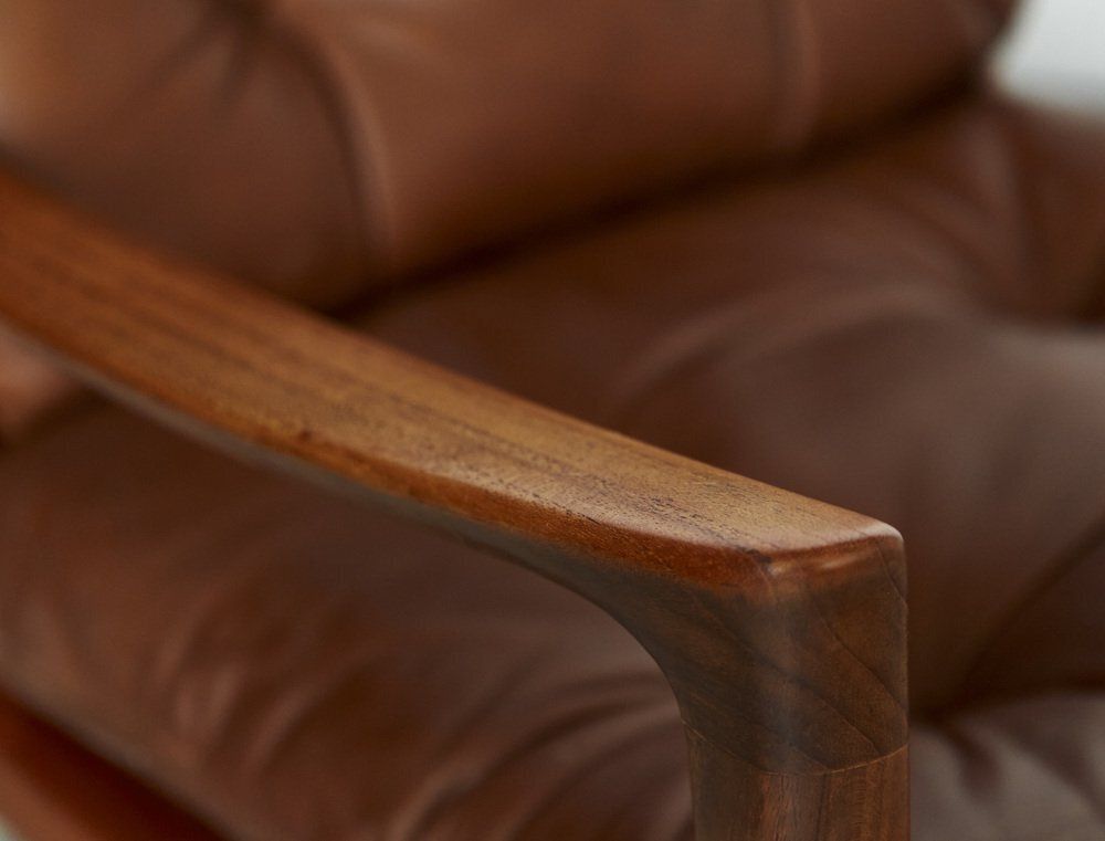 photo buy Modern Mid Century Senator Rocking Chair By Ole Wanscher For Cado, 1960s