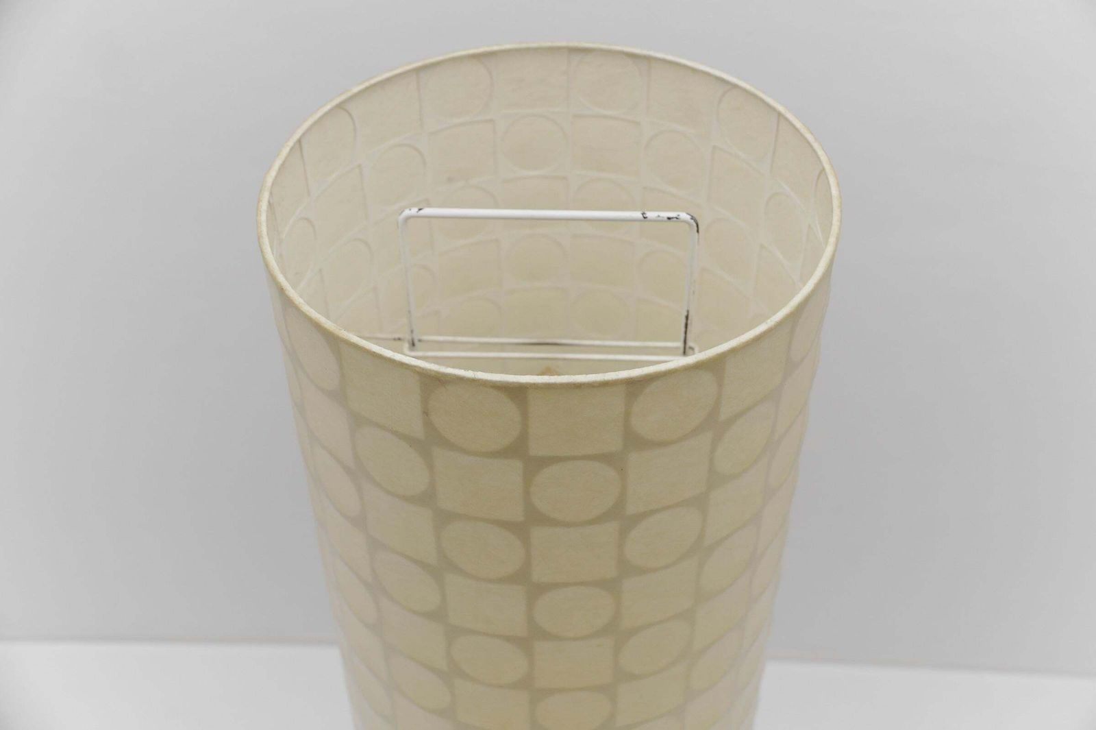 Lovely Geometric Cocoon Floor Lamp By Goldkant Leuchten, 1960s Germany photo vintage