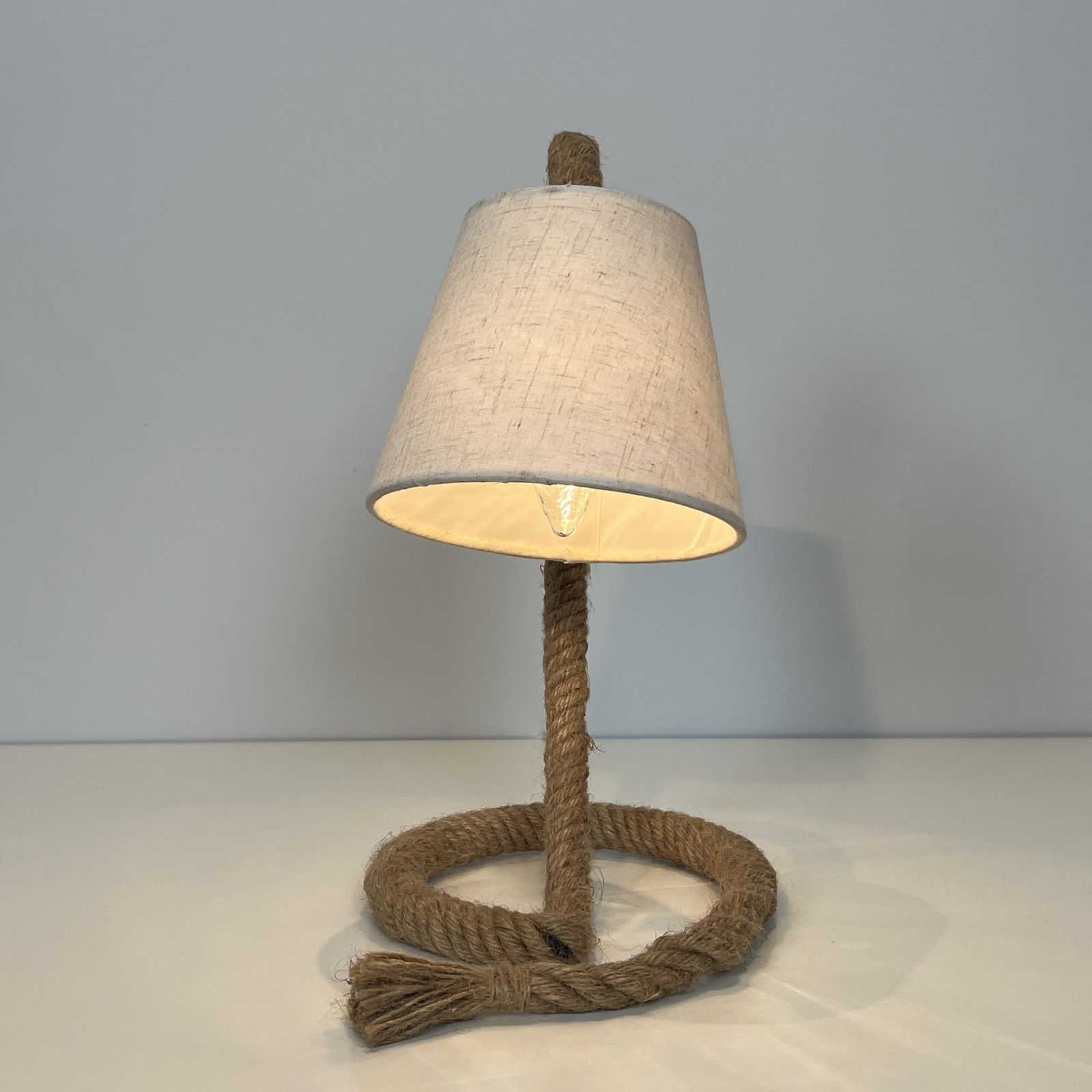 Rope Lamp In The Style Of Adrien Audoux And Frida Minet (Audoux Minet) photo 780.0