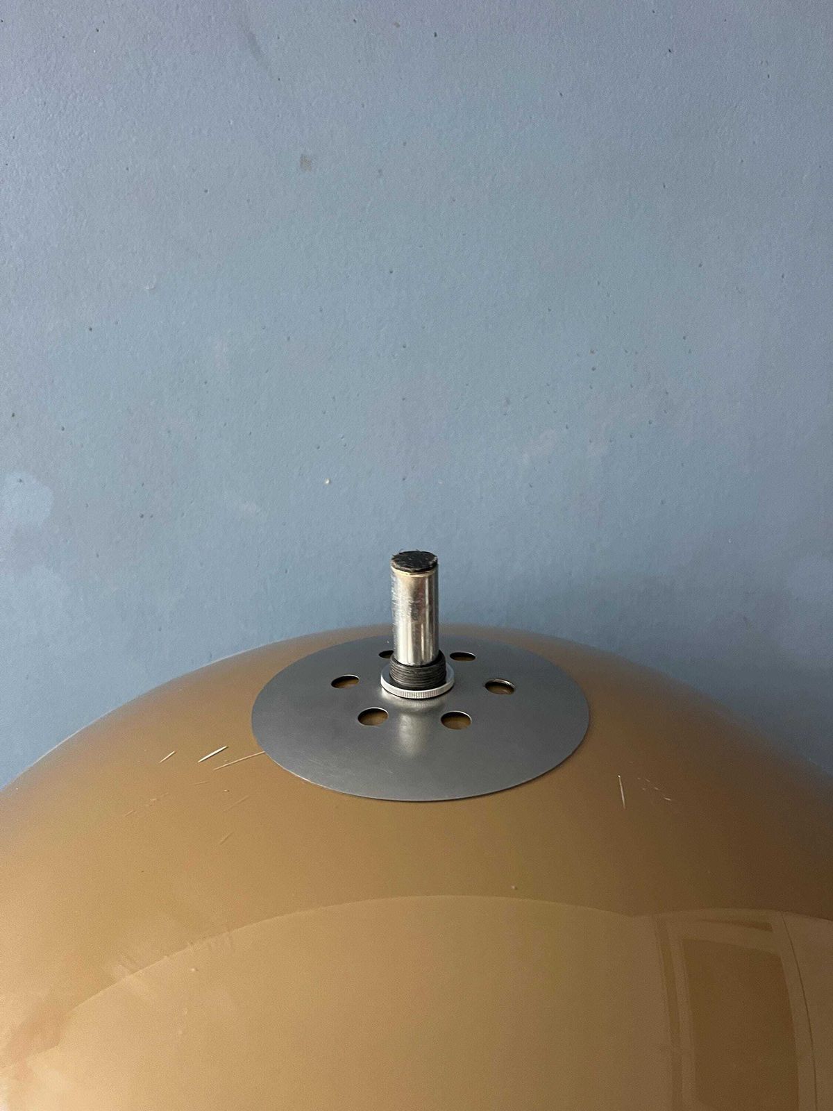 photo for sale Vintage Gepo Space Age Mushroom Floor Lamp By Gino Sarfatti.