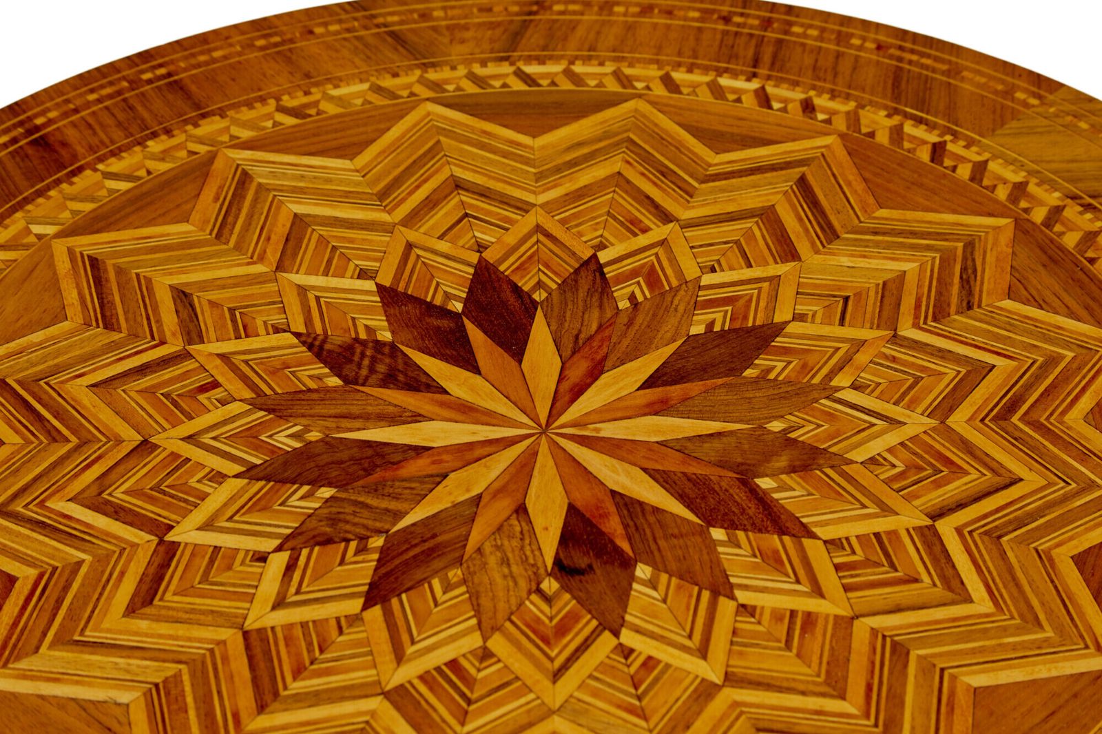 19th Century Italian Inlaid Walnut Sorrento Table photo furniture