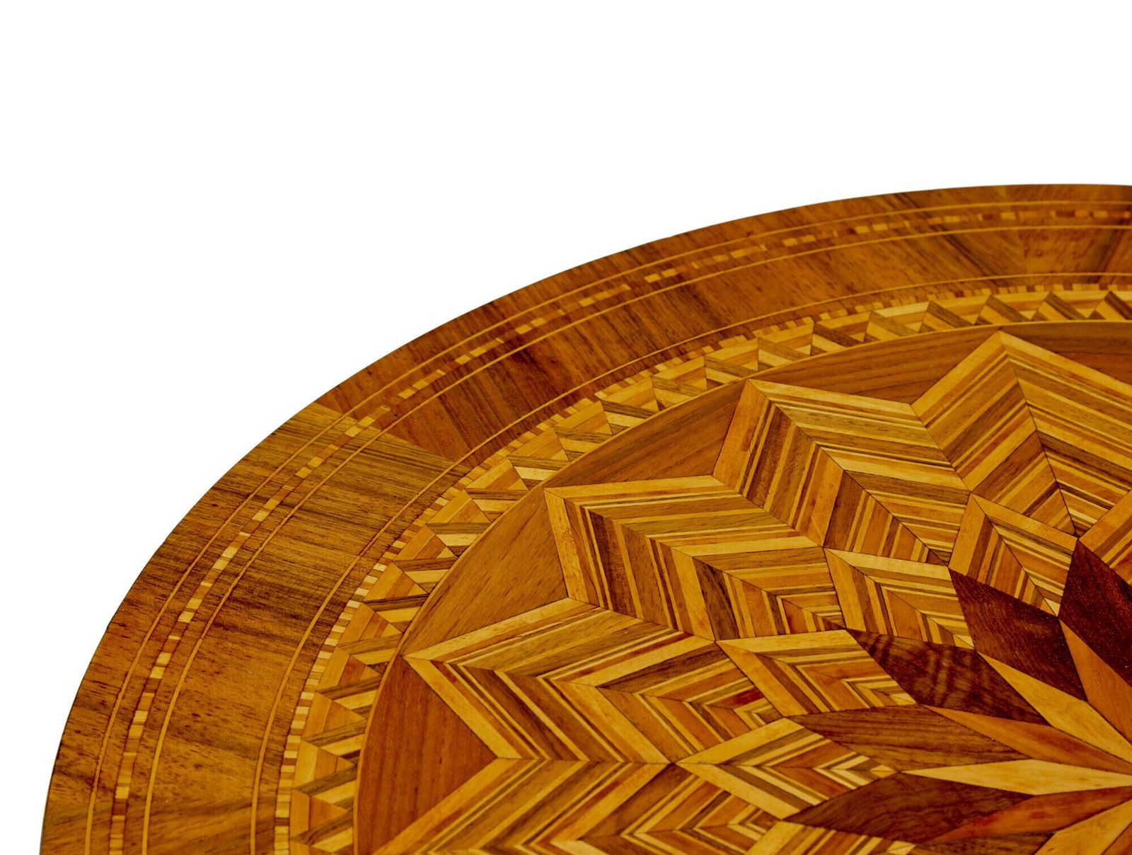 19th Century Italian Inlaid Walnut Sorrento Table photo for sale