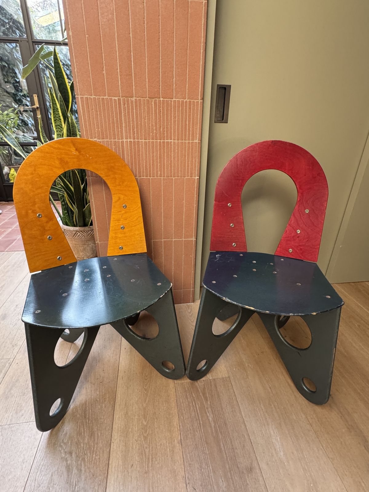 Pair Of 1990’s Pola Chairs Designed By Julyan Wickham photo furniture