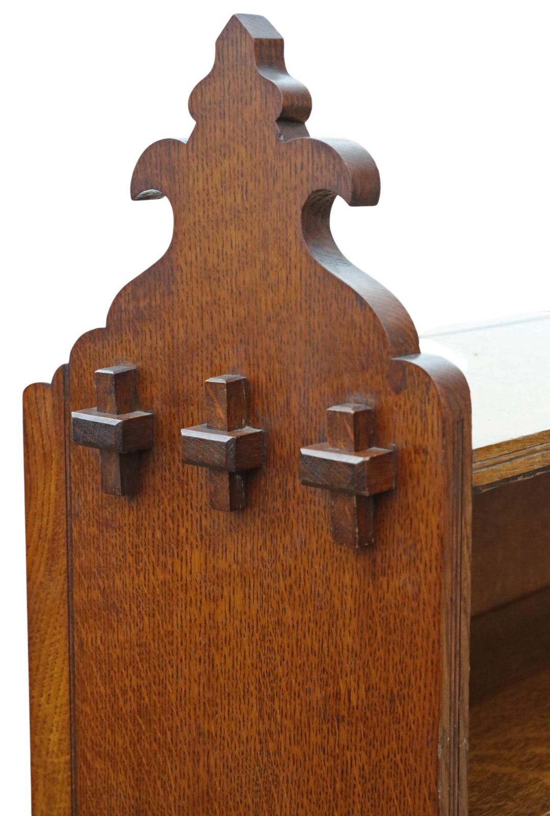 Antique 19th Century Victorian Gothic Arts & Crafts Adjustable Bookcase – Fine Quality photo 2795.0