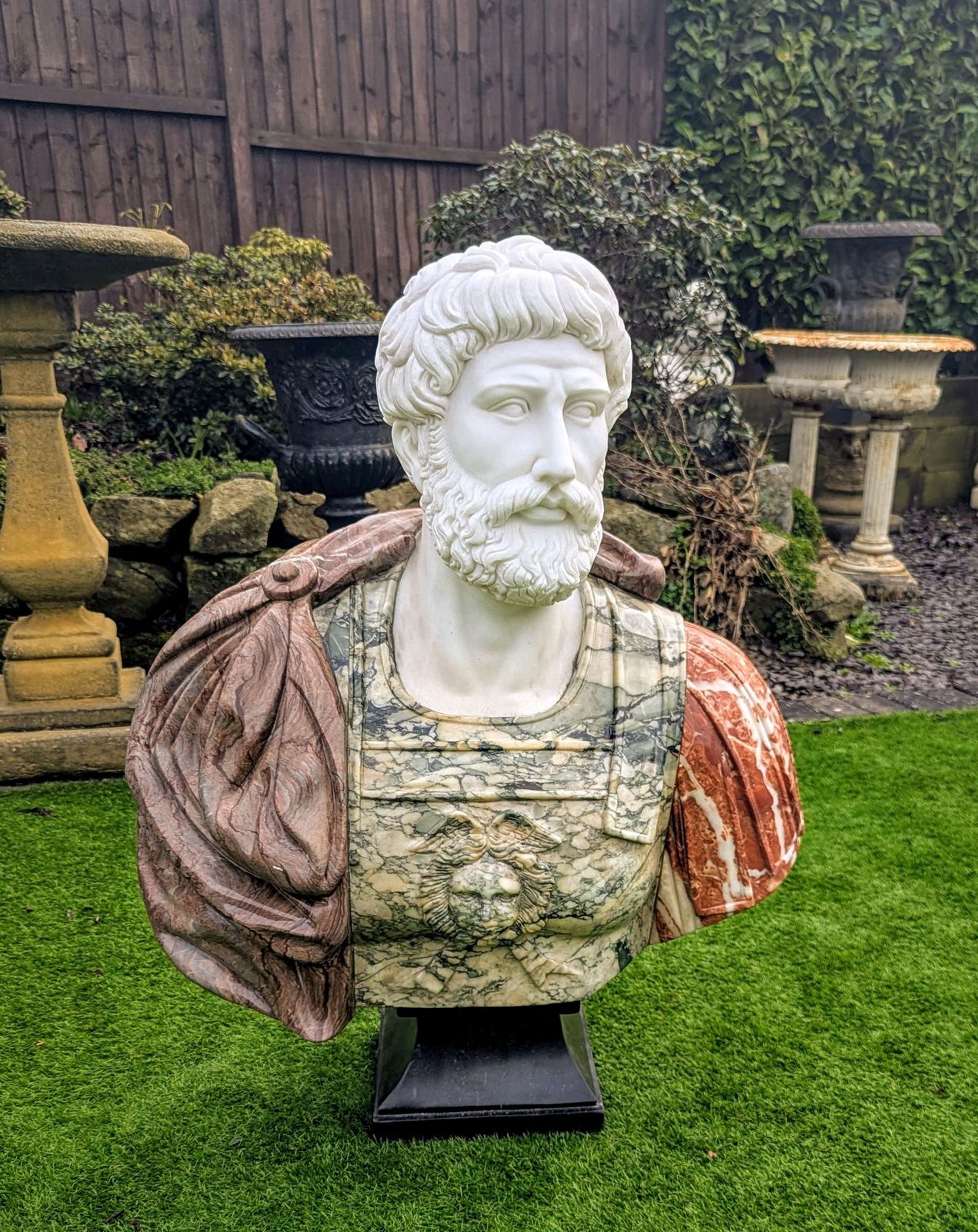 Incredible High Quality Marble Bust Emperor Hadrian 0273.