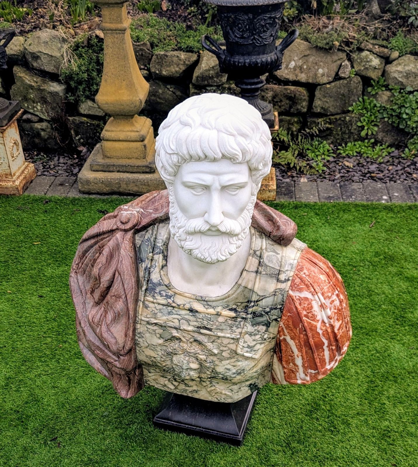 photo buy Incredible High Quality Marble Bust Emperor Hadrian 0273.