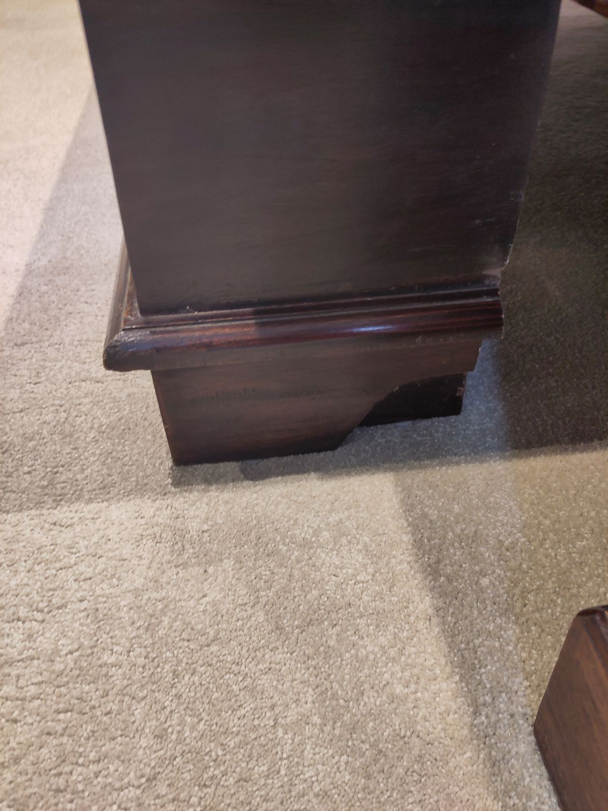 photo vinterior Hardwood Apothecary Style Bank Of Drawers
