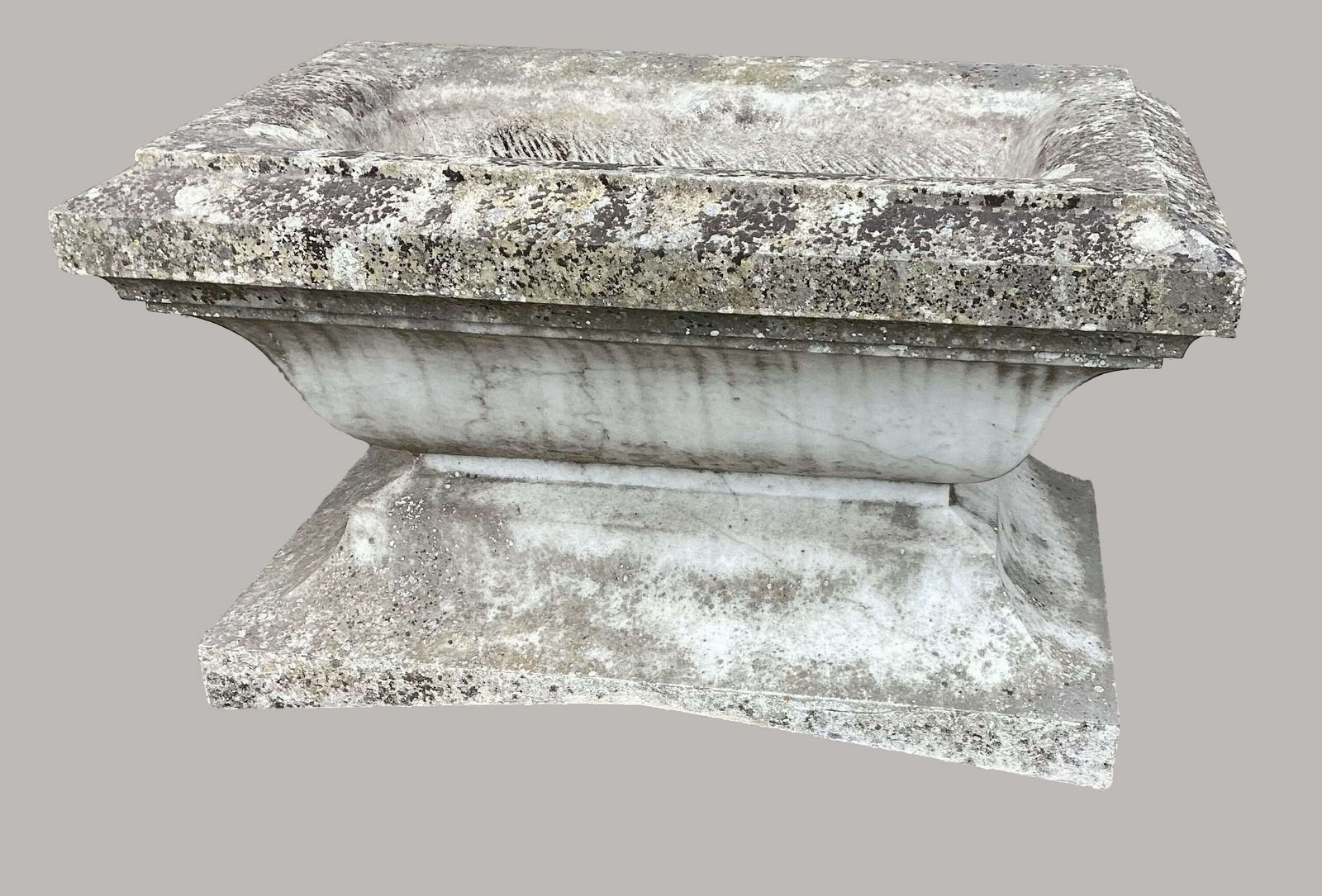 Late C18th Neo Classical 'Carrara' Marble Cistern photo buy