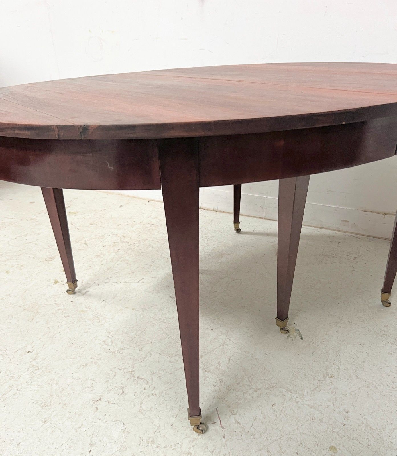 Louis XVI Style Headband Table With 6 Feet Sheaths 19th Century photo Furniture