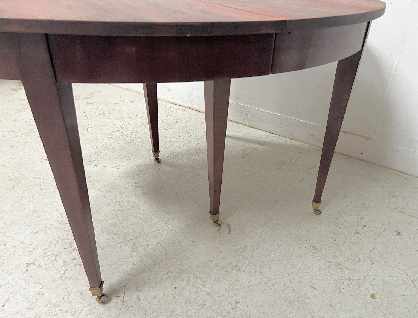 Louis XVI Style Headband Table With 6 Feet Sheaths 19th Century photo 1501.0