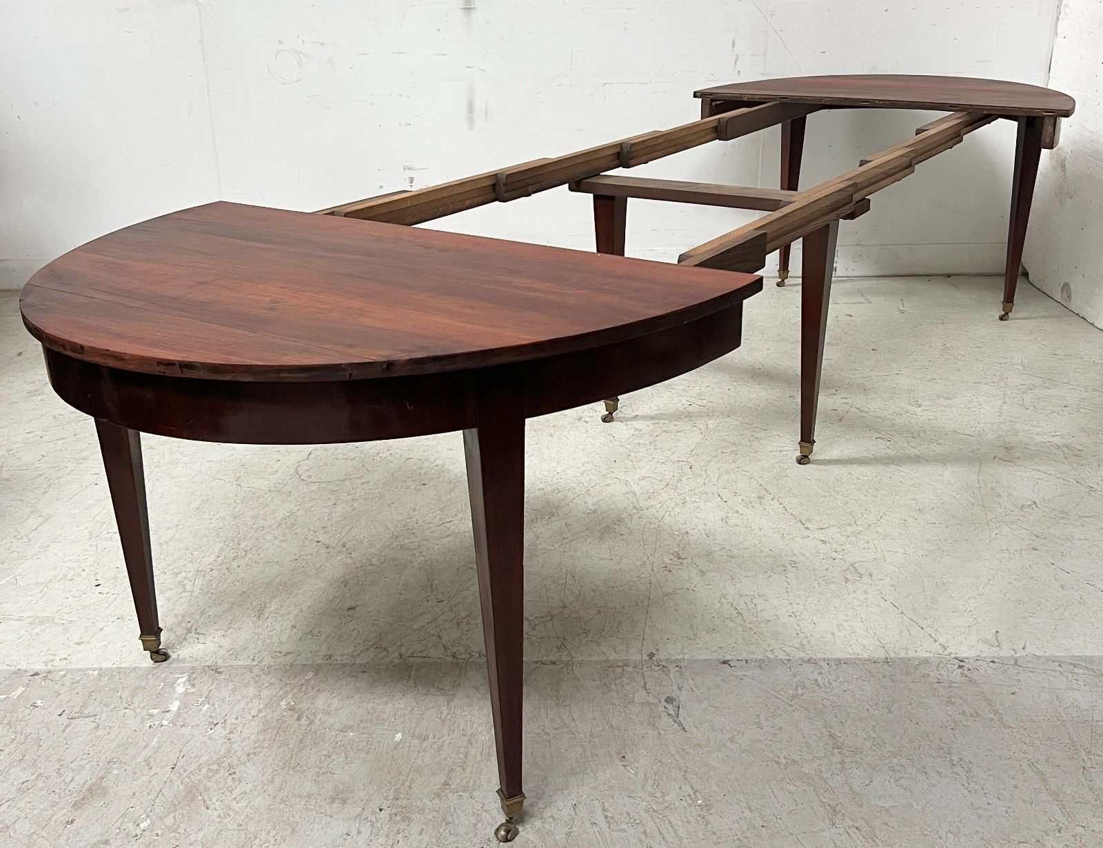 photo for sale Louis XVI Style Headband Table With 6 Feet Sheaths 19th Century