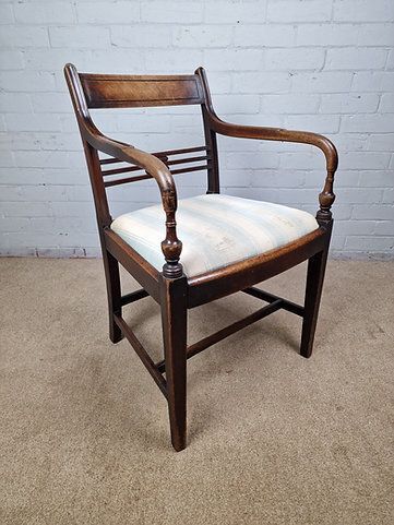 Mahogany Elbow Chair Early 19th Century (George IV)