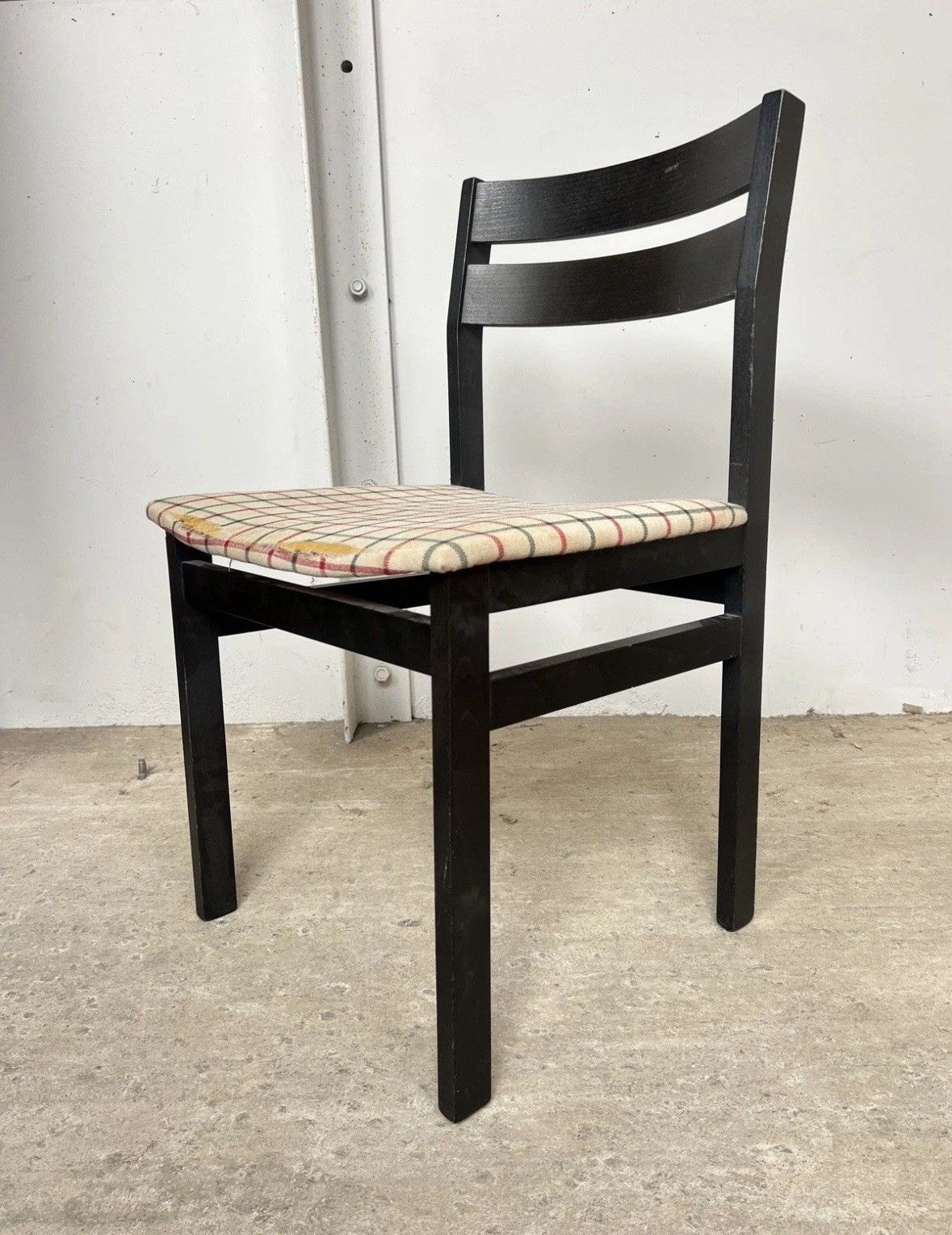 Vtg Mid Century Side Desk Dining Chair Danish Scandi Retro R1065 photo for sale