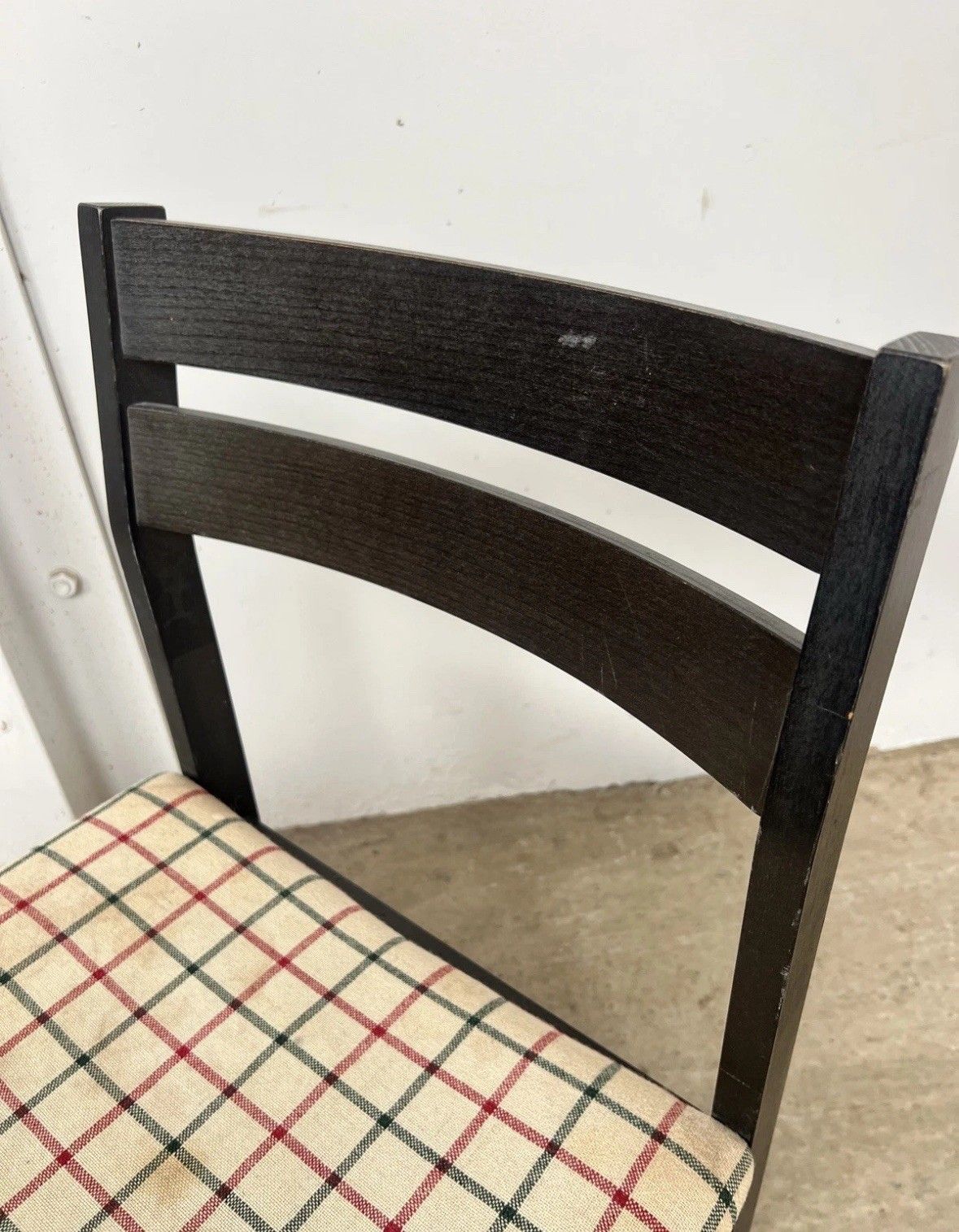 Vtg Mid Century Side Desk Dining Chair Danish Scandi Retro R1065 photo 63.25