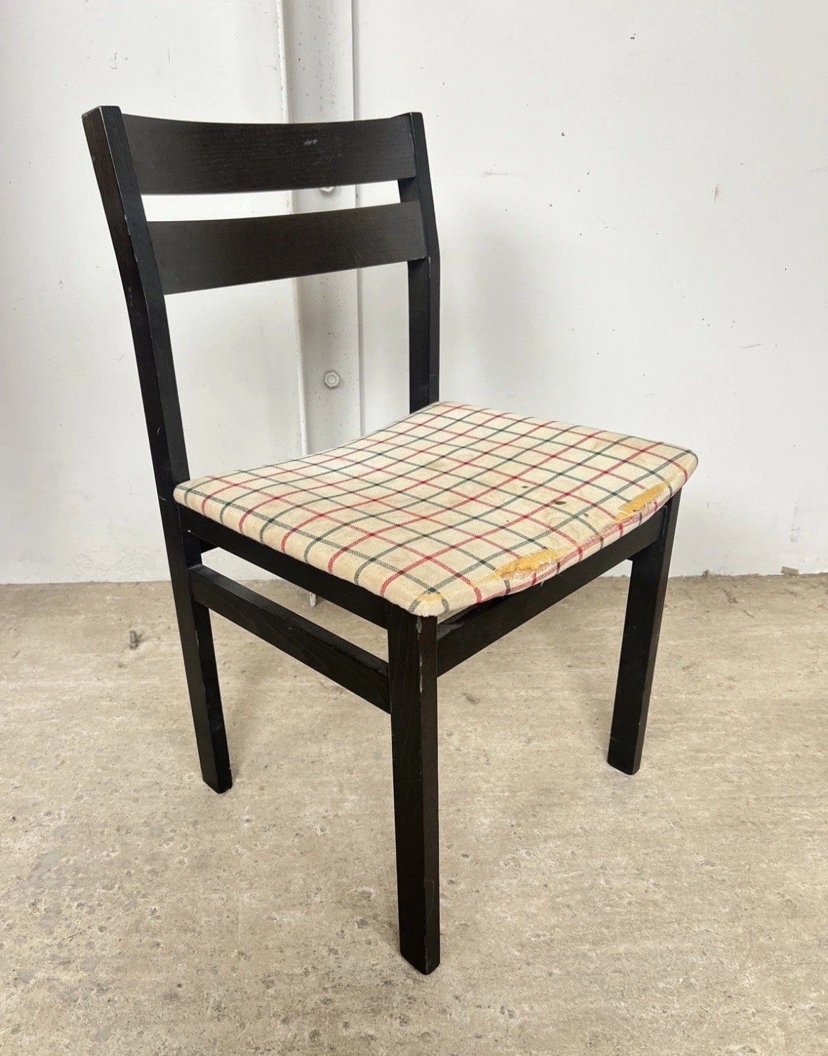 photo furniture Vtg Mid Century Side Desk Dining Chair Danish Scandi Retro R1065