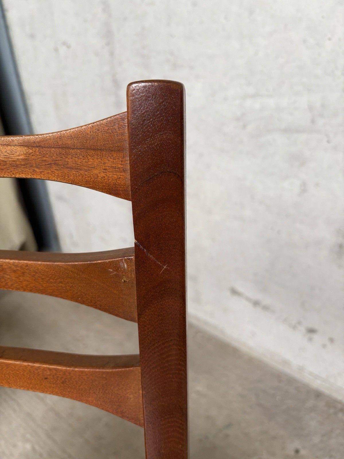 Vtg Mid Century Set Of 4 Dining Chairs Danish Scandi Retro R1067 photo vintage