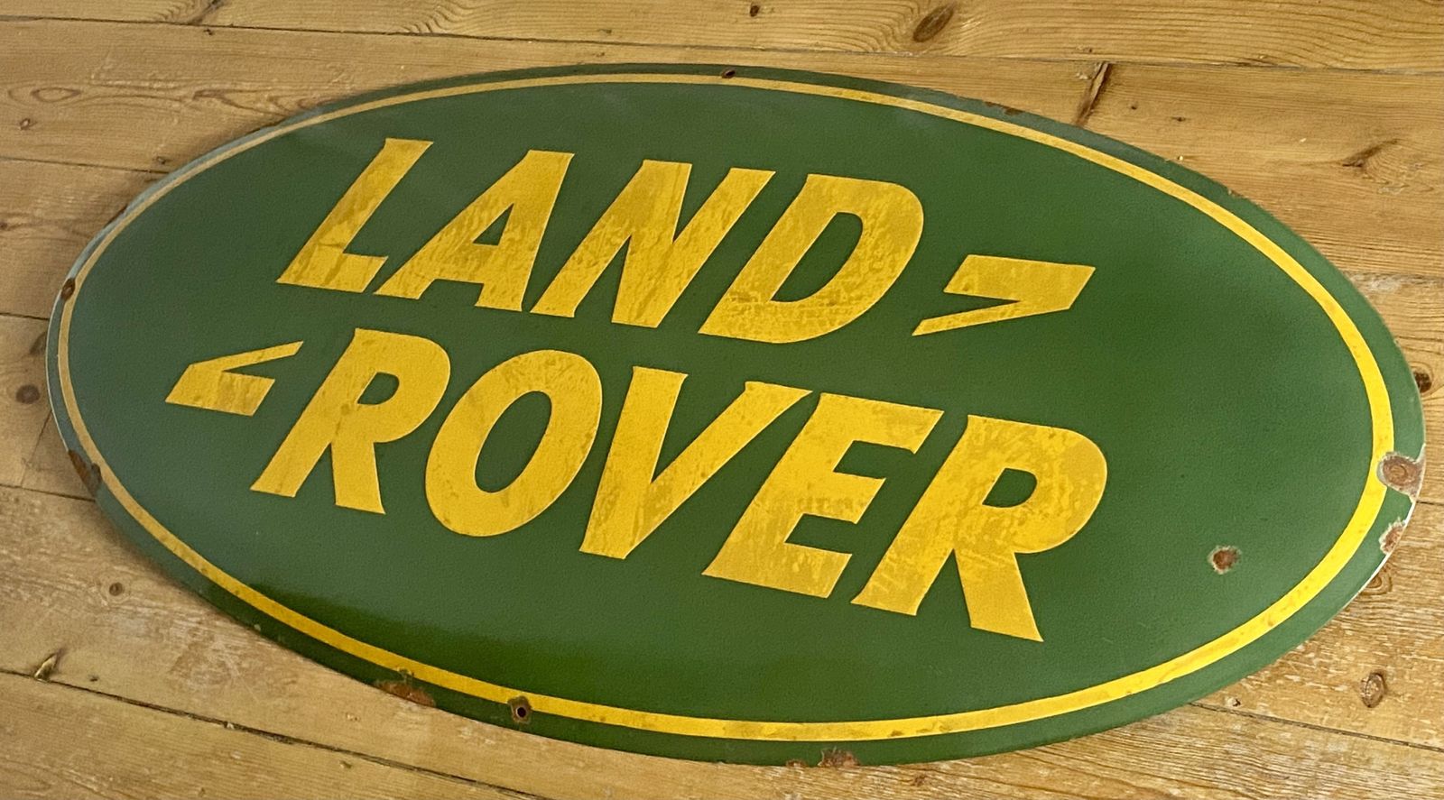 Rare Land Rover Showroom Dealership Metal Advertising Sign Lr Land Rover Landrover Sytner Car Auto Octa 130 110 90 Four Wheel Drive Bowler Rally Art