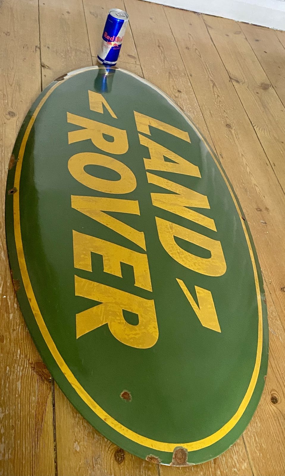Rare Land Rover Showroom Dealership Metal Advertising Sign Lr Land Rover Landrover Sytner Car Auto Octa 130 110 90 Four Wheel Drive Bowler Rally Art photo for sale