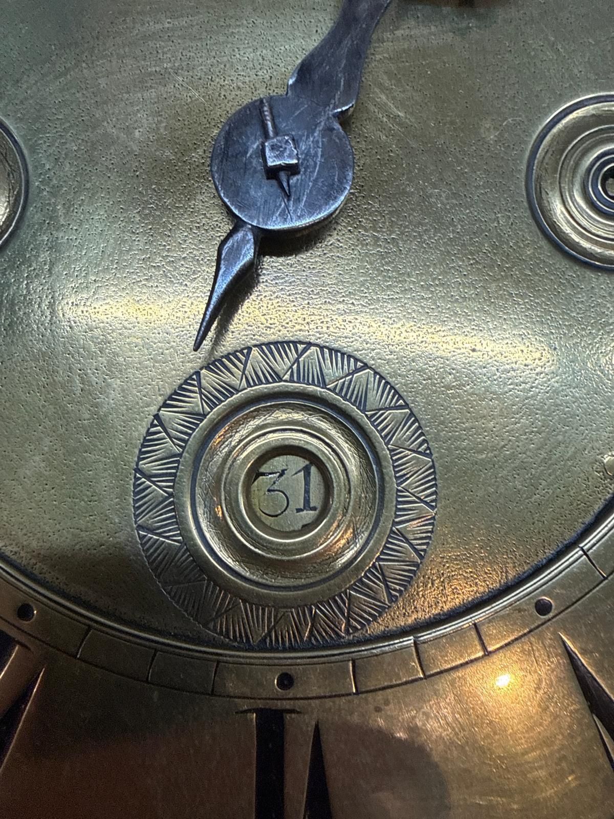 Late 18th Century German Longcase Clock With Calendar Complication, C.1790–1825 (220 Cm) photo for sale