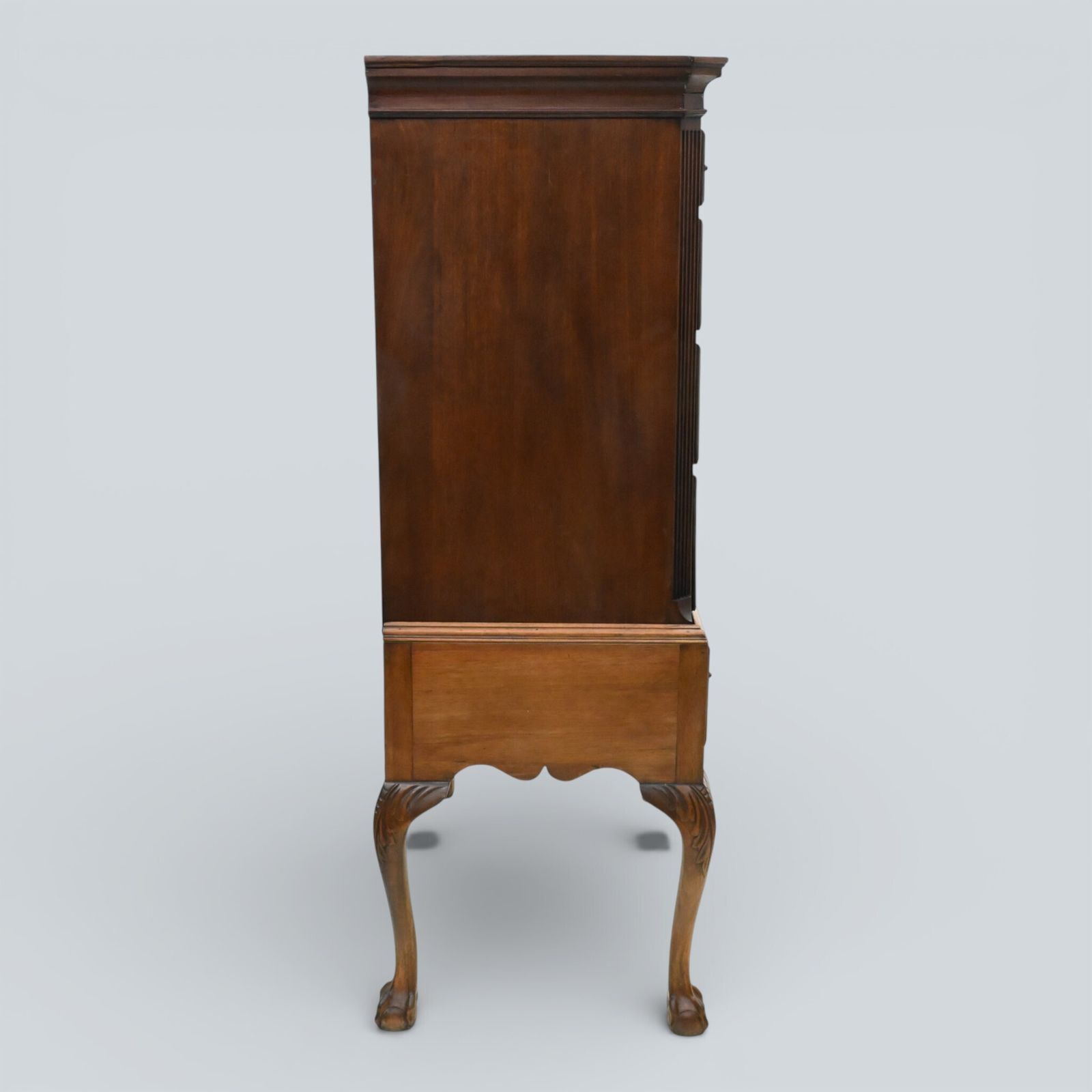 English Georgian Raised Chest Of Drawers Mahogany Cabriole Legs Free Delivery* photo buy