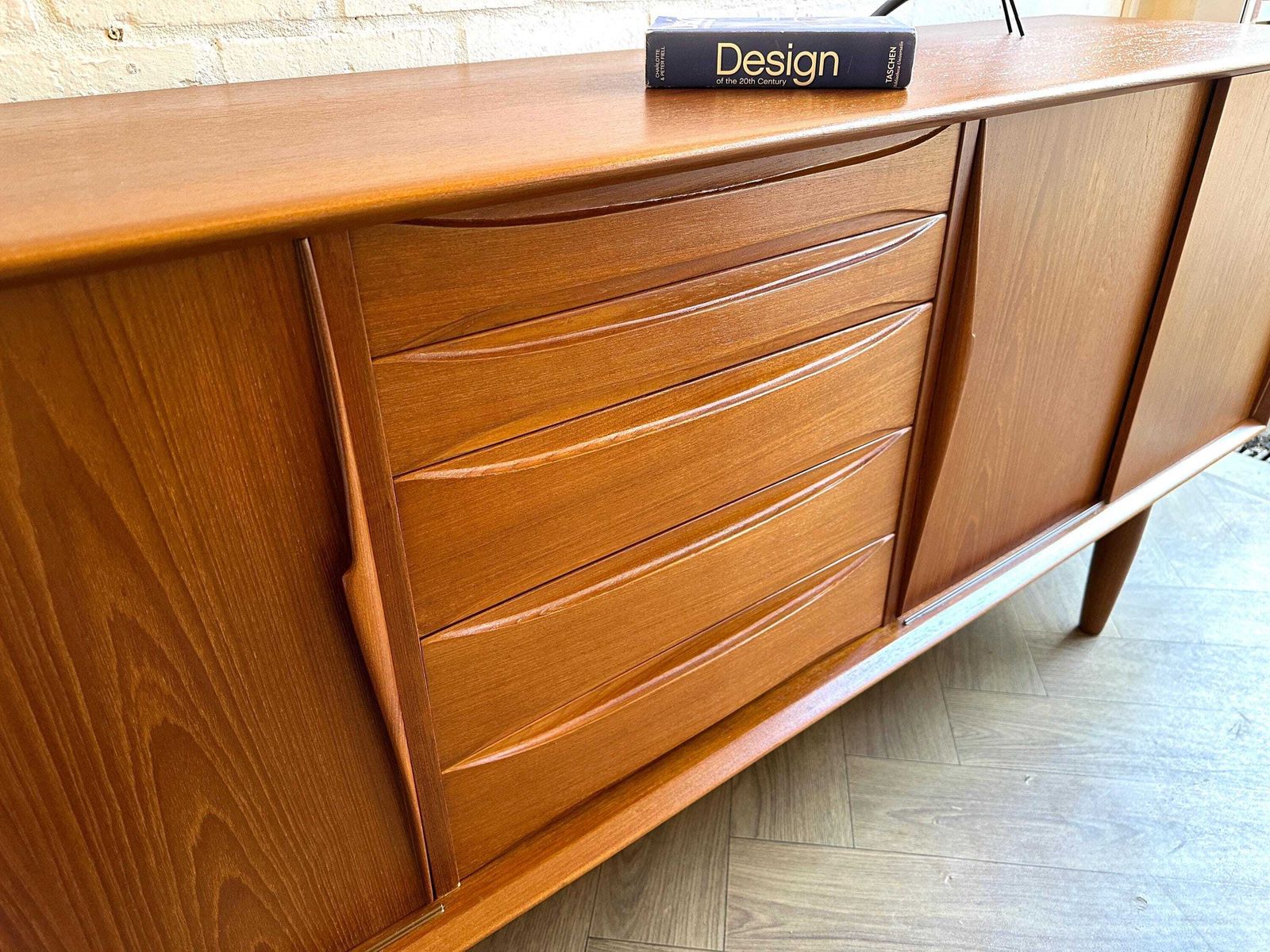 Arne Vodder Teak Sideboard Credenza Model 7738 Mid Century Vintage 1960s Skovby photo furniture
