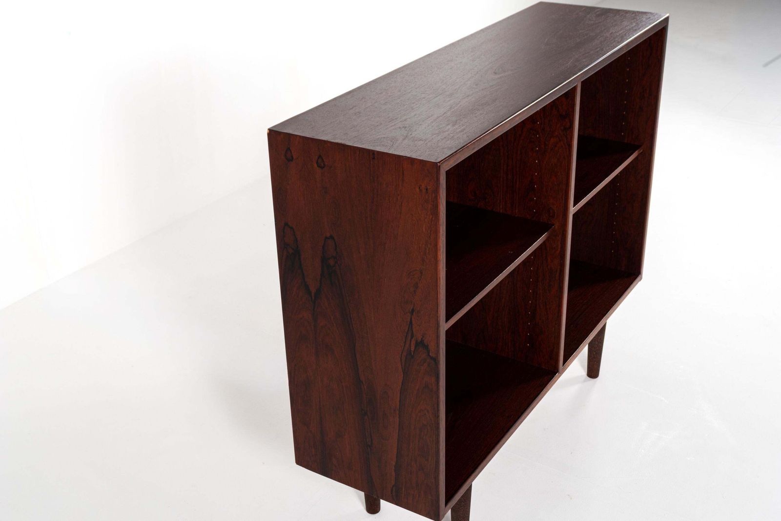 photo furniture Danish Mid Century Rosewood Bookcase / Open Cabinet 1960s