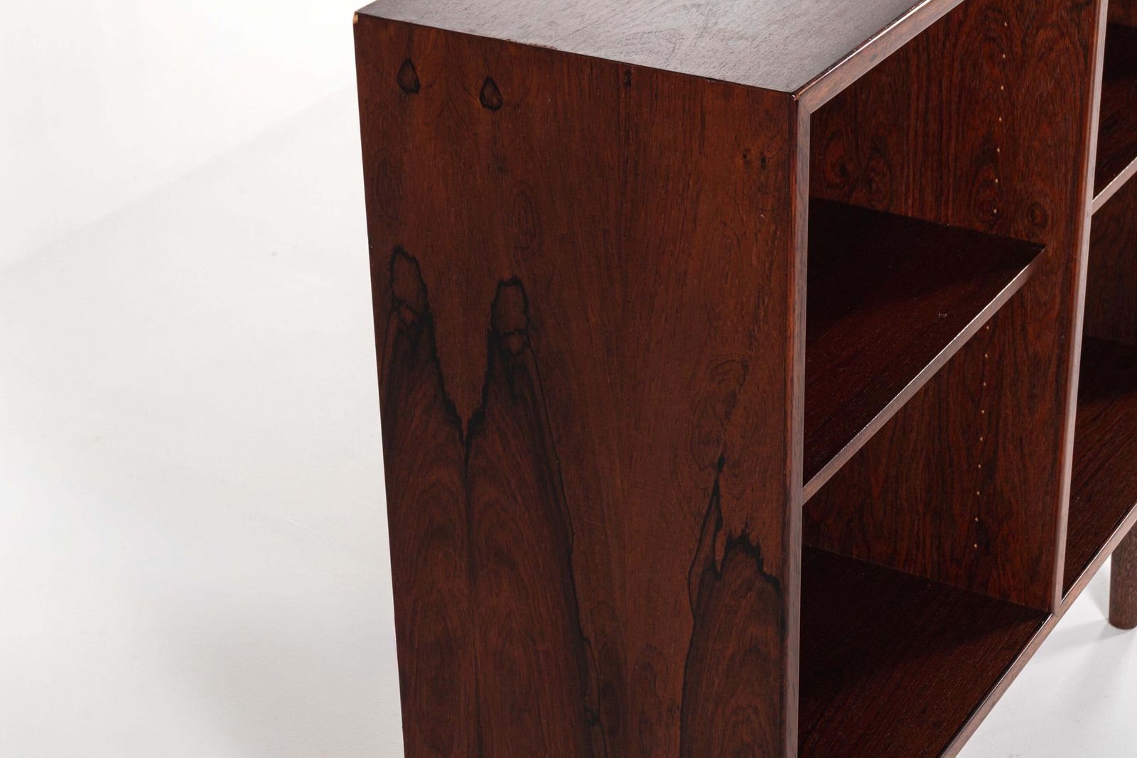 photo for sale Danish Mid Century Rosewood Bookcase / Open Cabinet 1960s