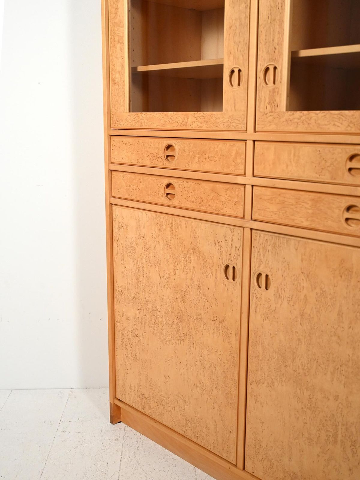 Scandinavian Birch Wardrobe By Göran Malmvall photo vintage
