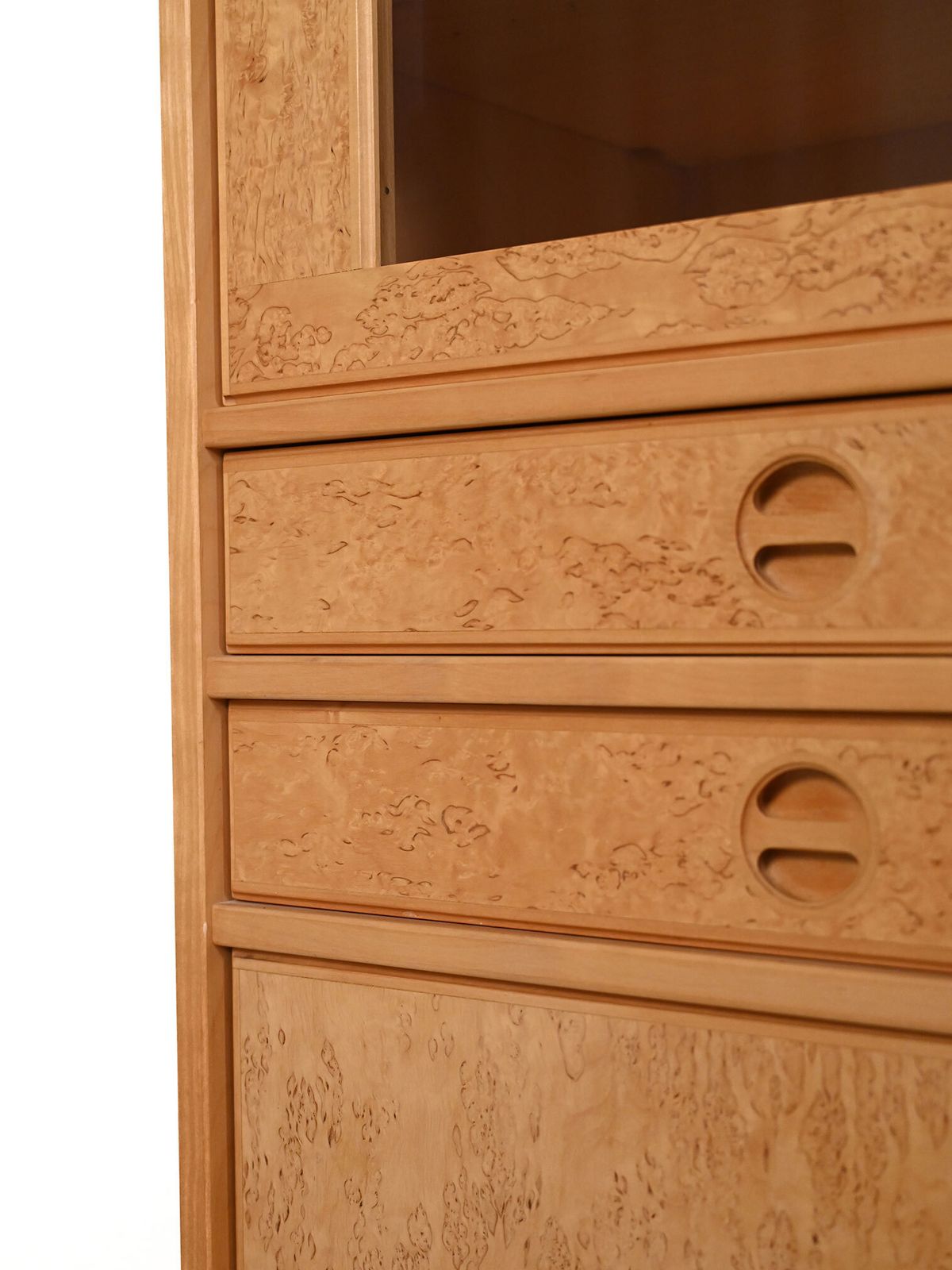 Furniture Scandinavian Birch Wardrobe By Göran Malmvall photo