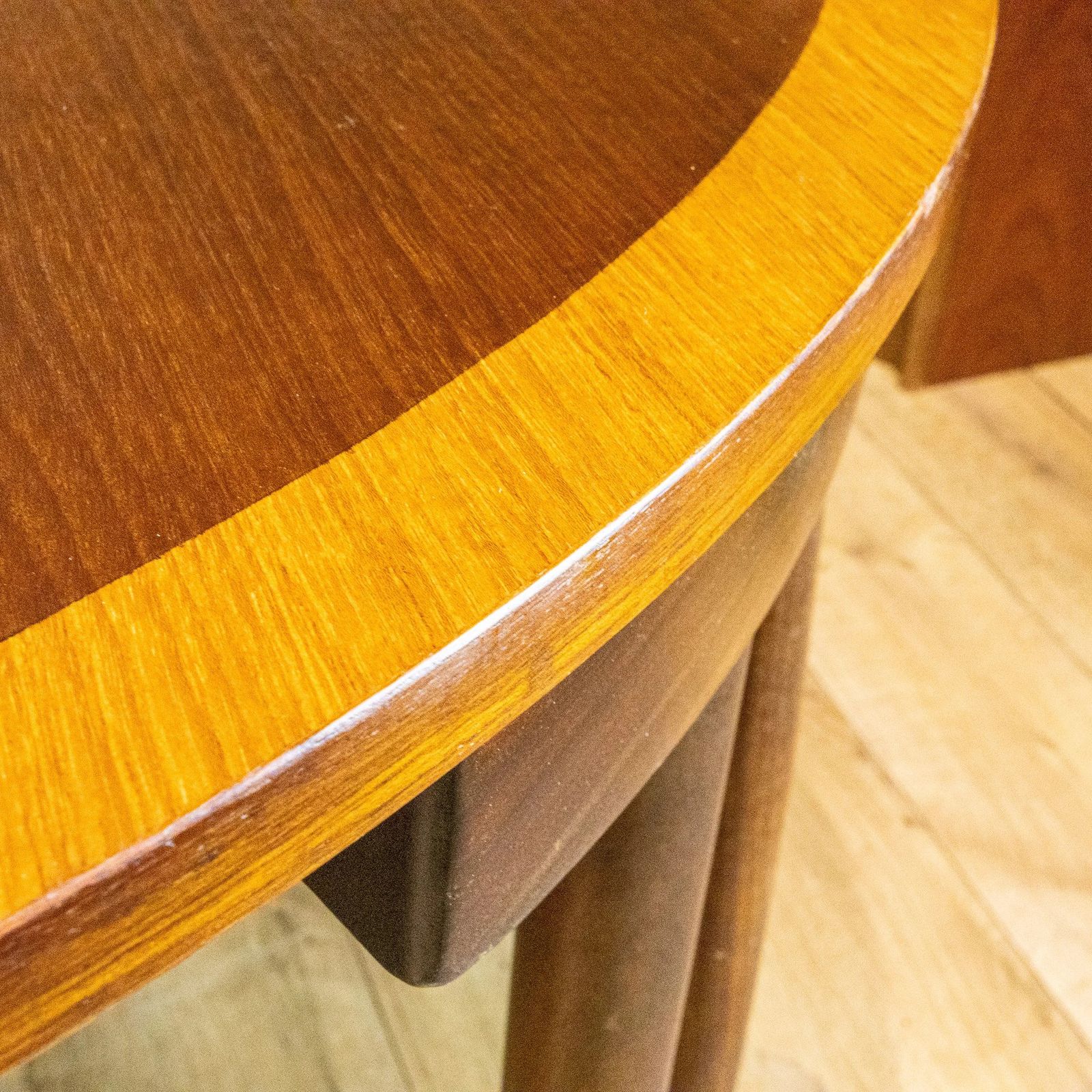 photo vinterior Frem Rolje Roundette Crossbanded Teak Dining Table & 4 Chairs
