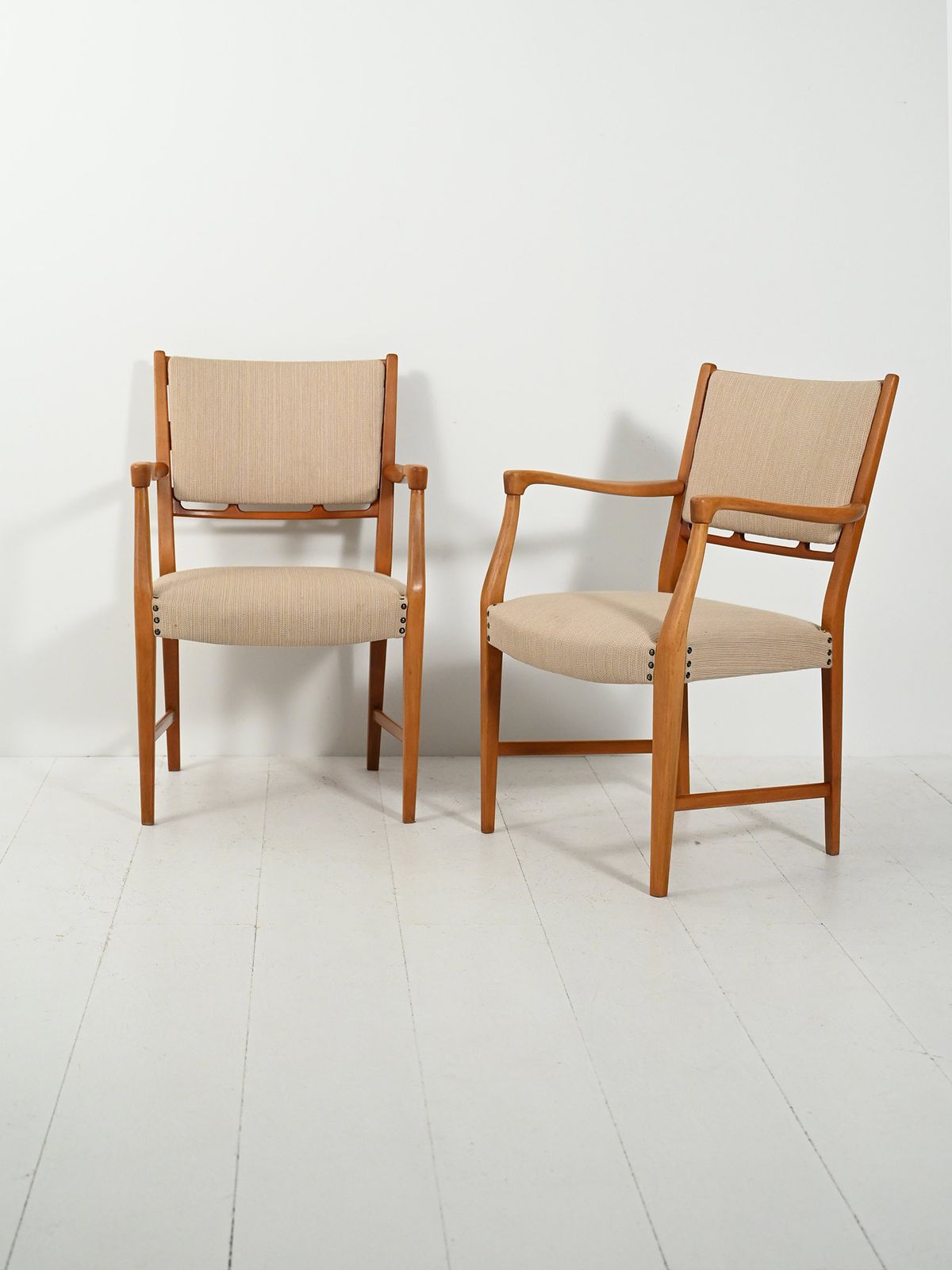 Pair Of “Futura” Chairs By David Rosén In Teak photo furniture