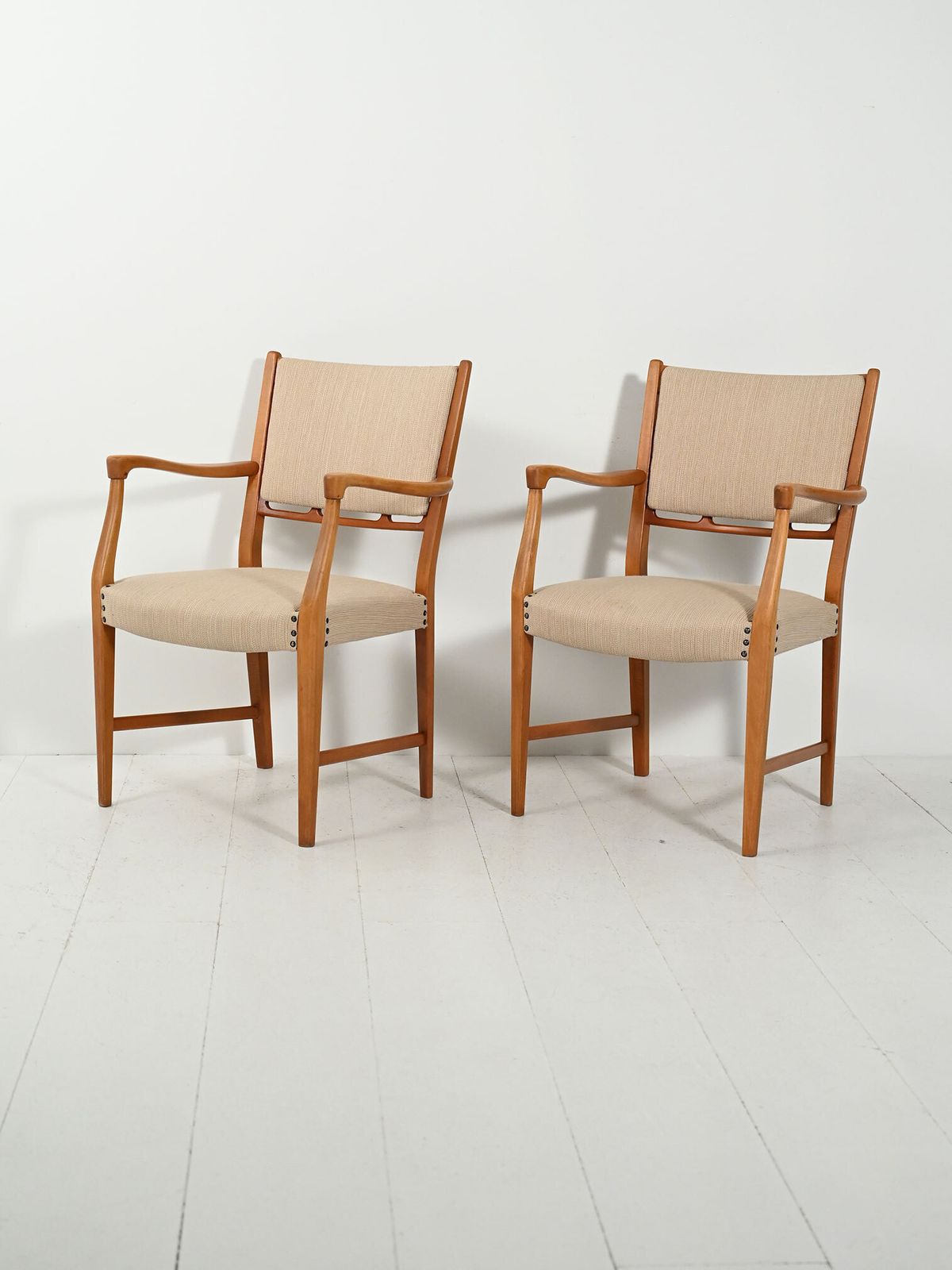 Pair Of “Futura” Chairs By David Rosén In Teak photo for sale
