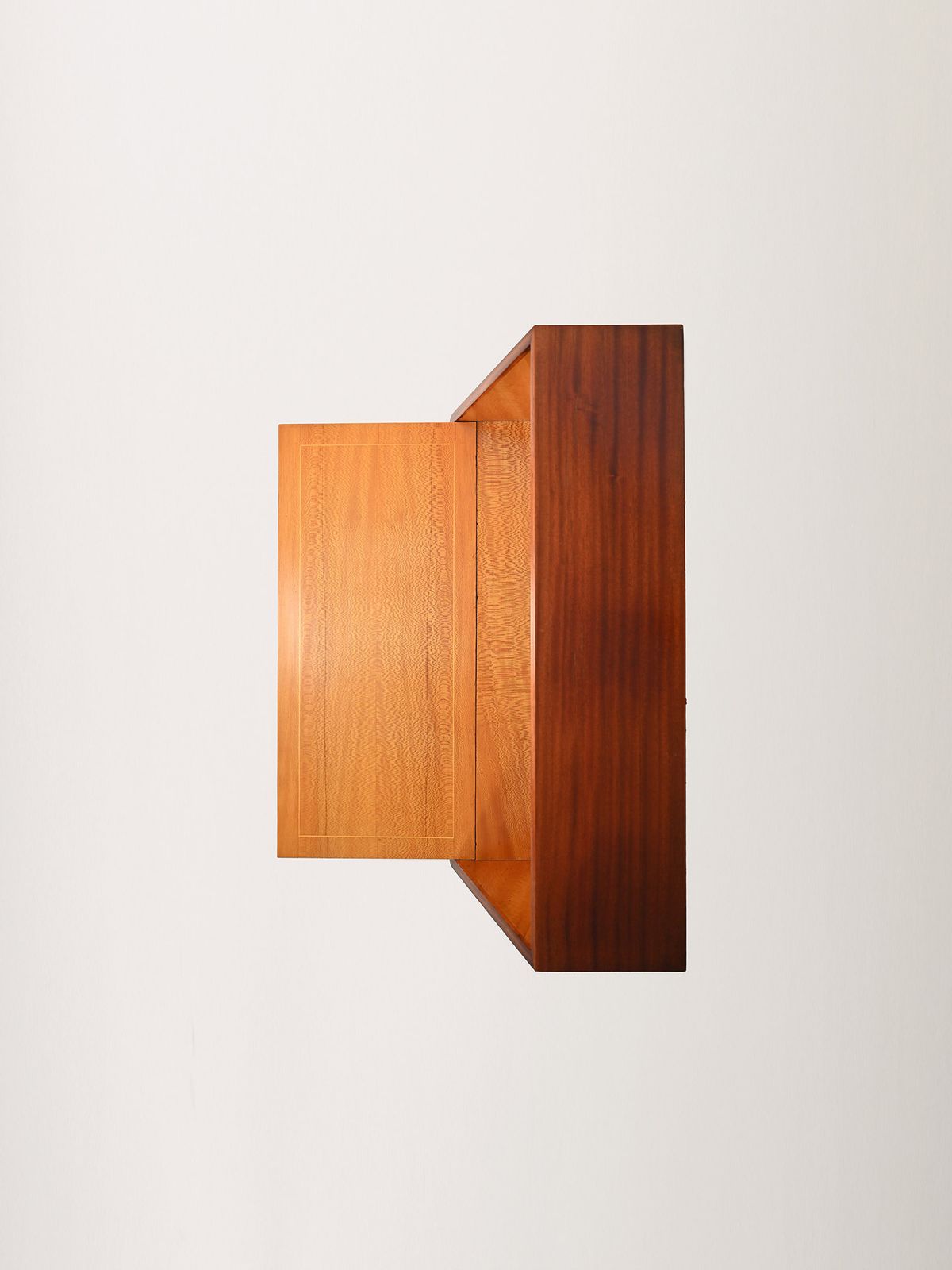 Furniture Scandinavian Mahogany Secretary From The 1950s photo