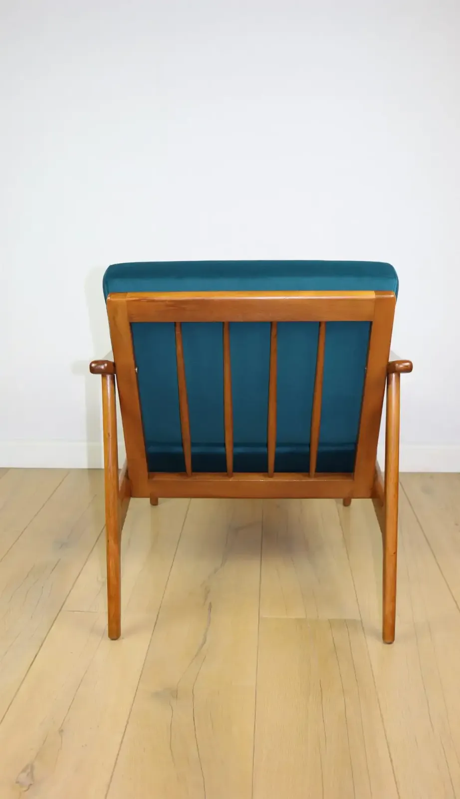 Danish Vintage Loft Armchair, Sea Green, With Removable Cushions photo vintage