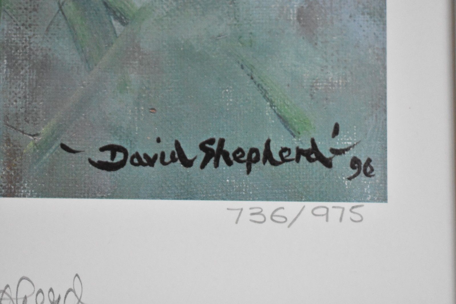 Art Koala By David Shepherd Large Framed Print Limited Edition Signed By Artist photo