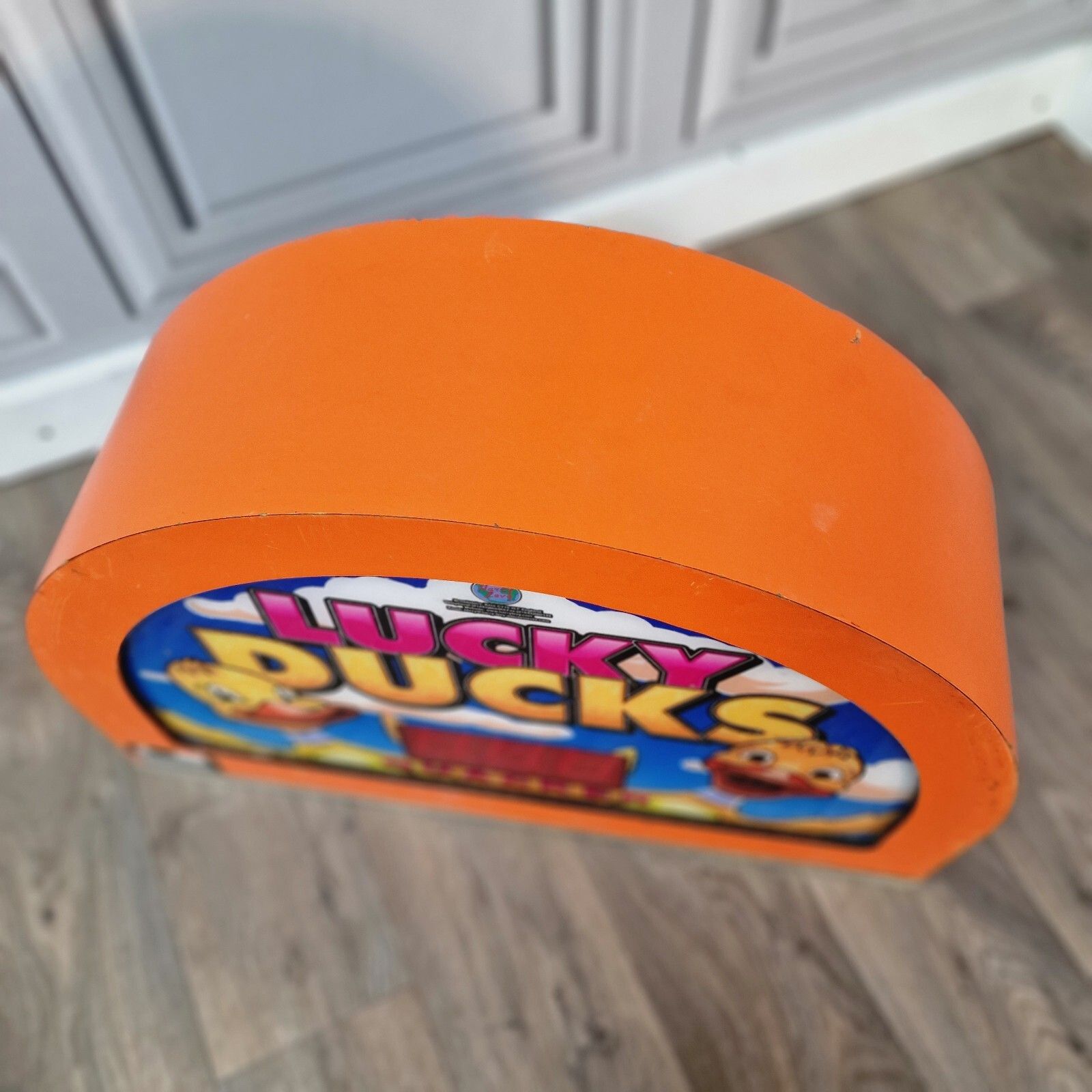 photo for sale Retro Fairground Arcade Sign Lucky Ducks Light Memorabilia Man Cave Pop Art