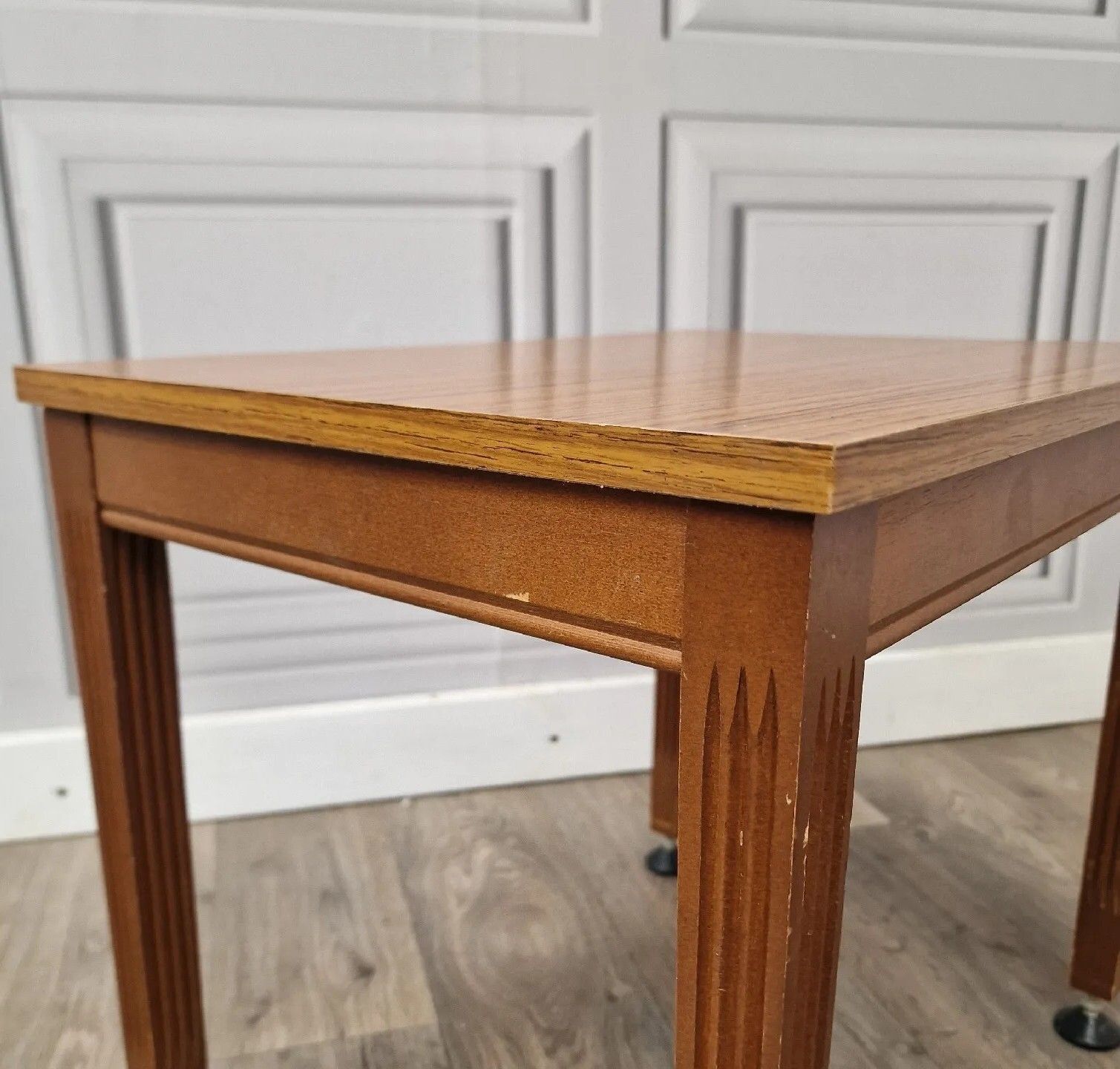 Mid Century Coffee Table Formica Wood Scandi Retro Danish Inspired photo vinterior